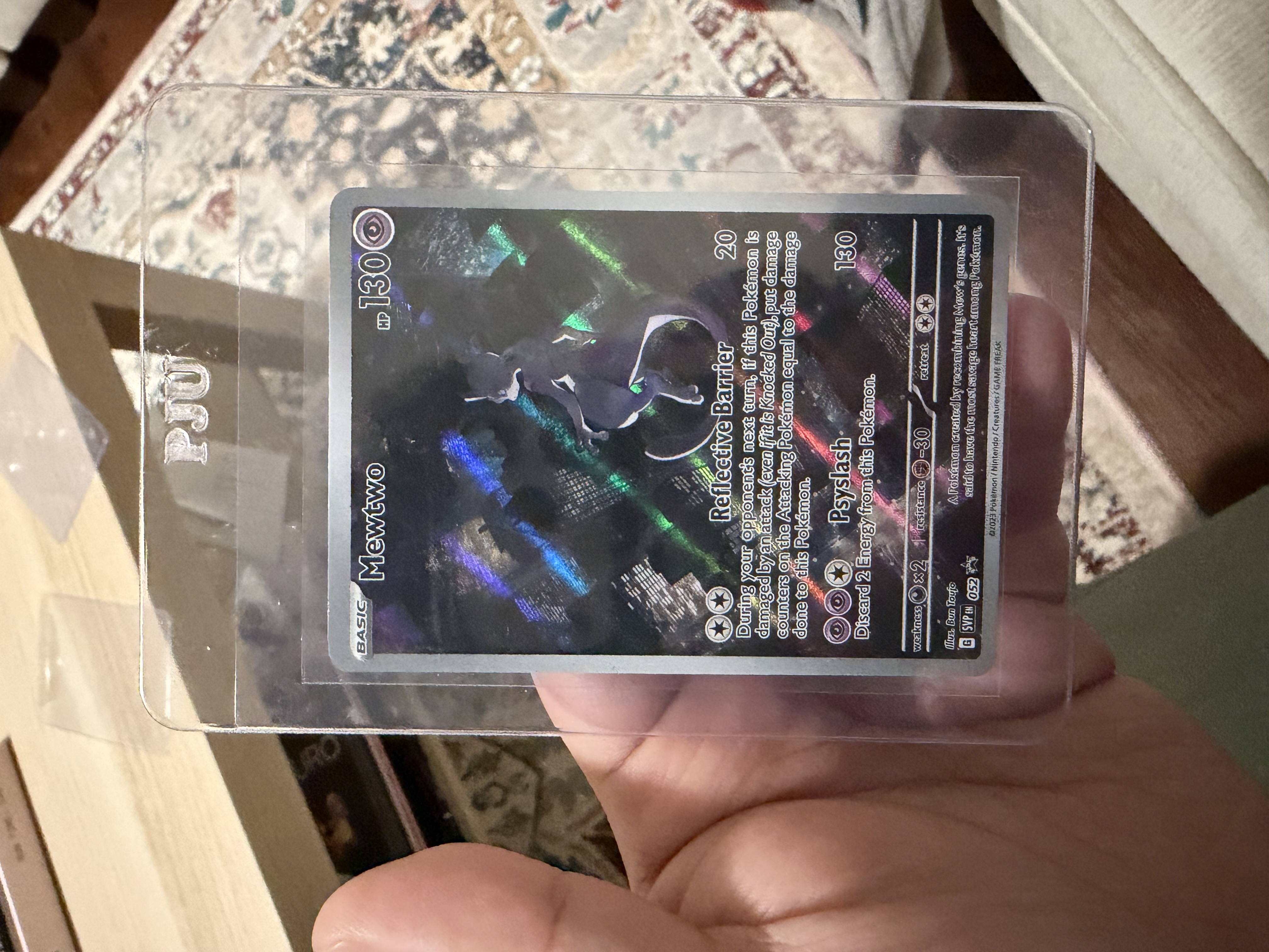 Mewtwo SVP EN 052 Holo