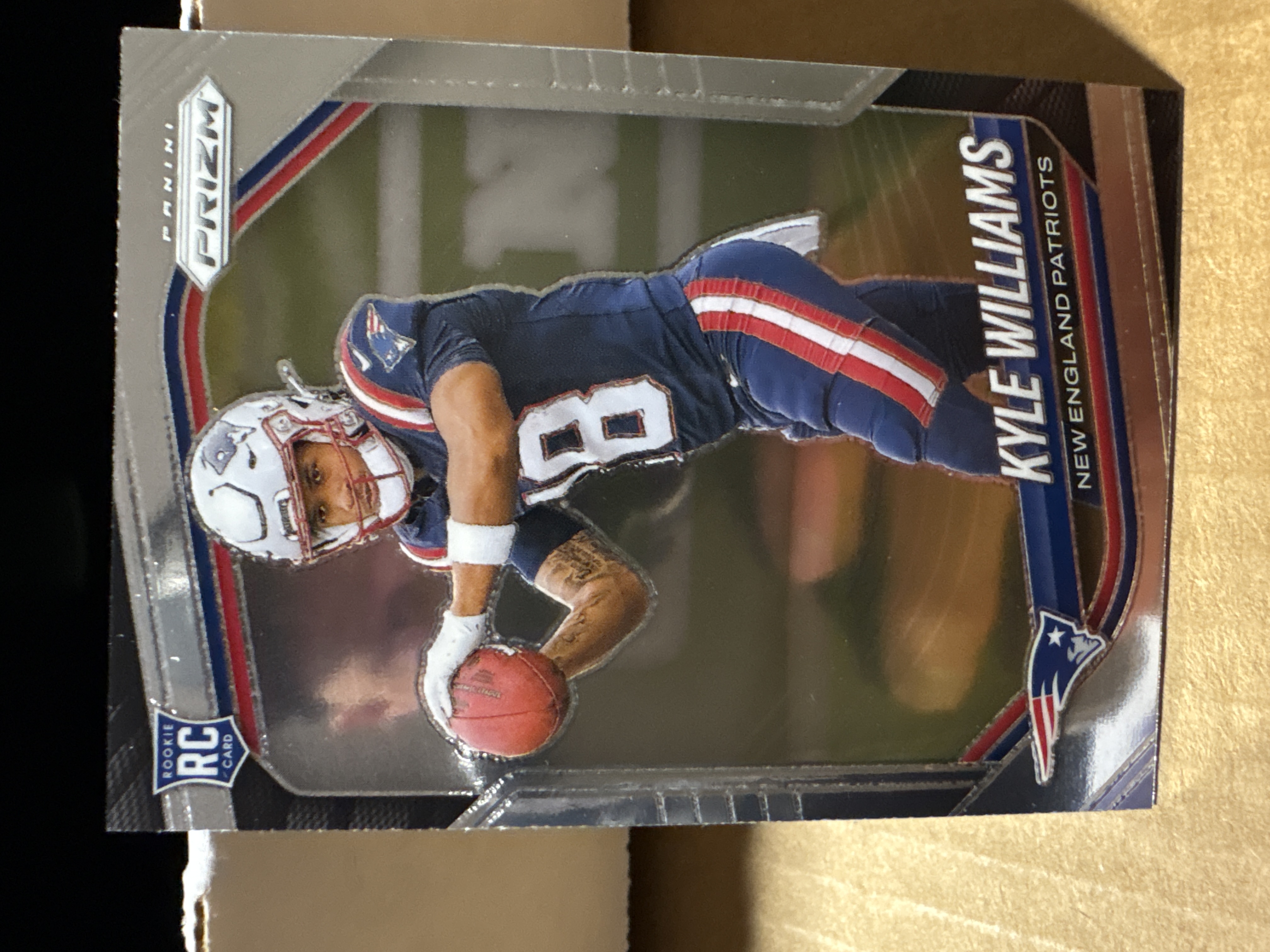 Kyle Williams 2019 Panini Prizm Base Rookie Card Base - Trading Card Image