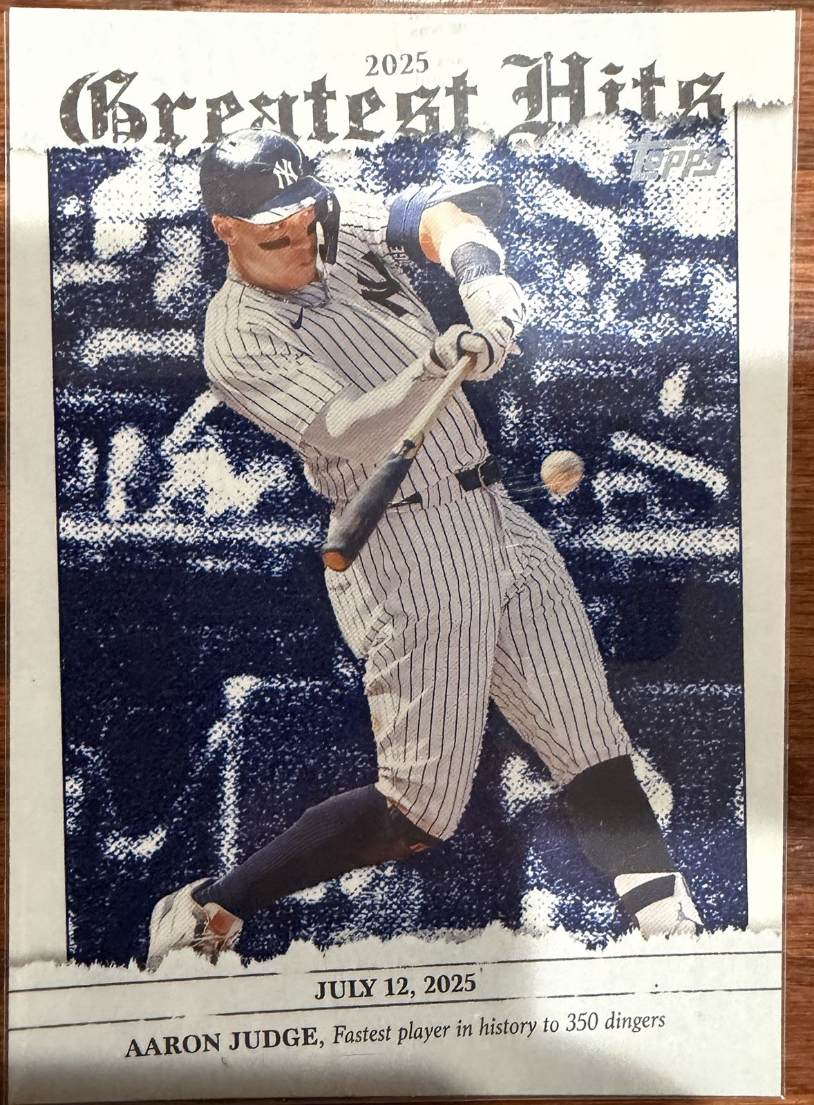 Aaron Judge Greatest Hits Base - Trading Card Image