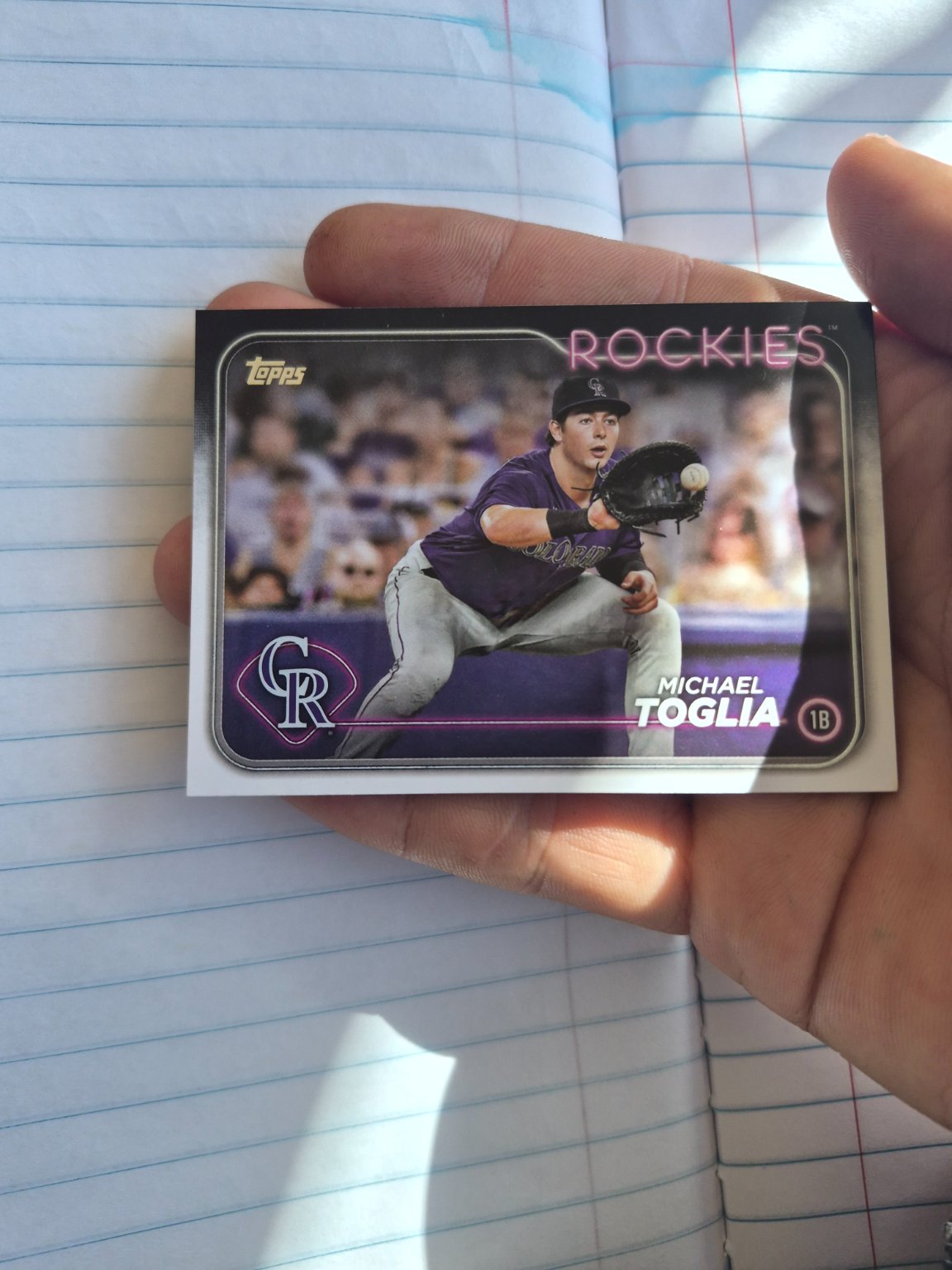 Michael Toglia 2024 Topps Series Two #626 Base - Trading Card Image