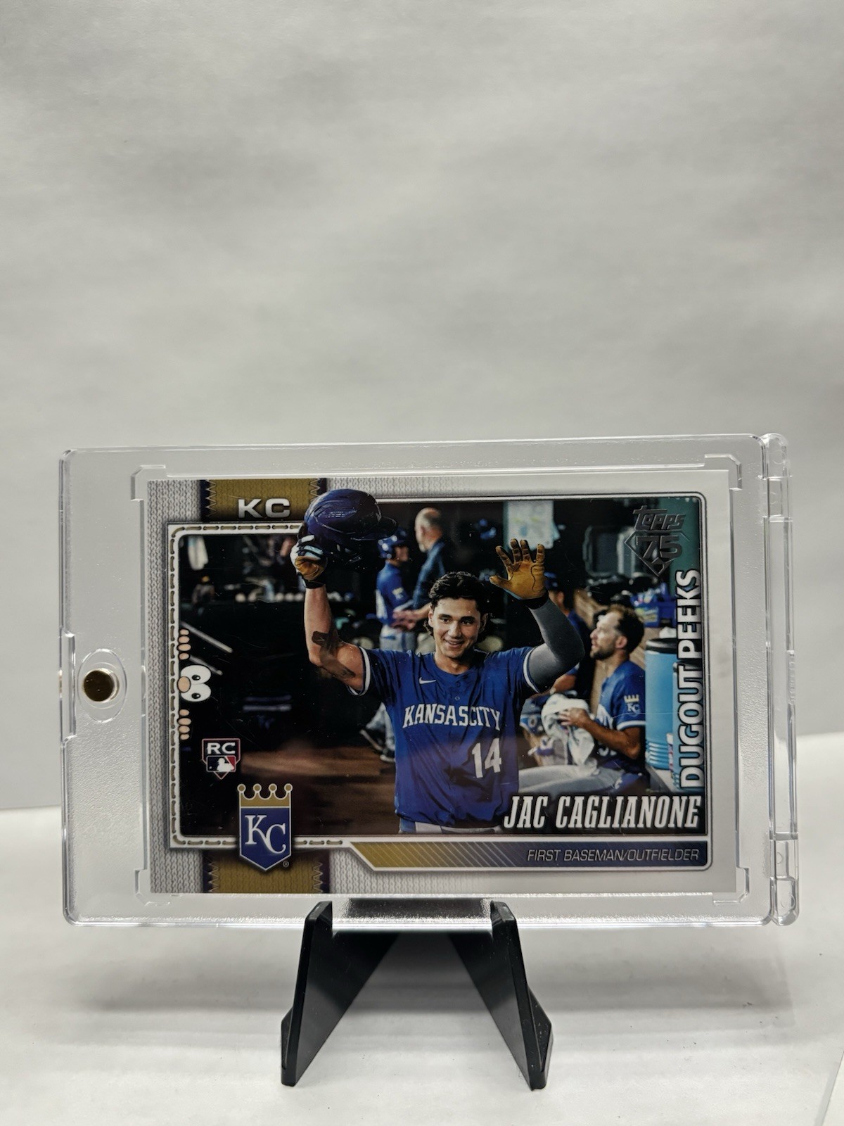 Jac Caglianone - Dugout Peeks Dugout Peeks Insert - Trading Card Image