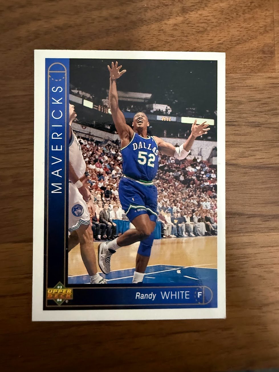 1993-94 Upper Deck Randy White #14 Base - Trading Card Image