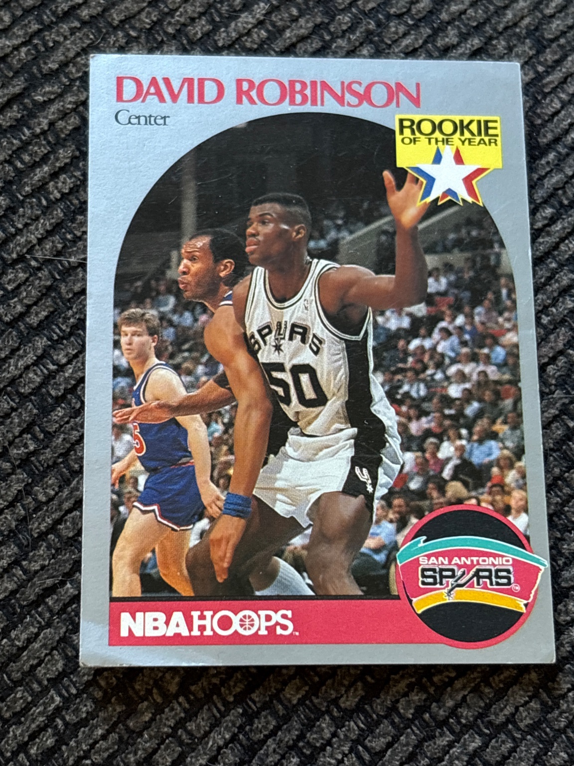 David Robinson Rookie of the Year Base - Trading Card Image