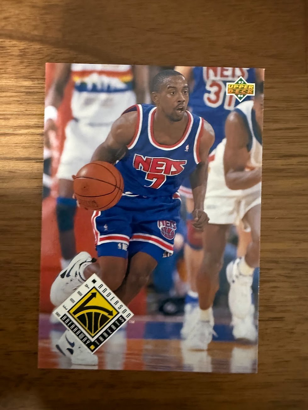 Kenny Anderson - Runnin' & Gunnin' Runnin' & Gunnin' Insert - Trading Card Image