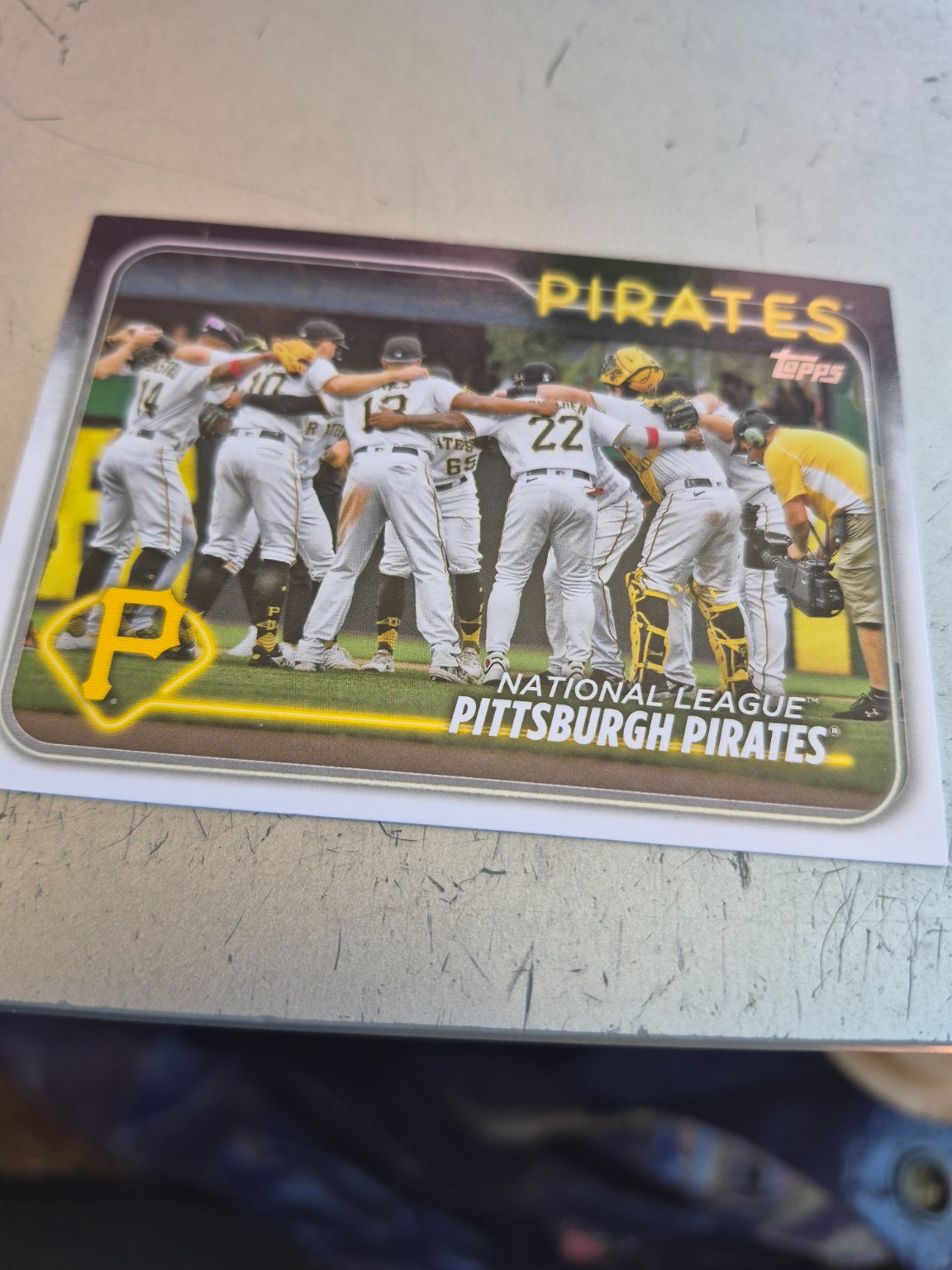 Pittsburgh Pirates Team Card Base - Trading Card Image