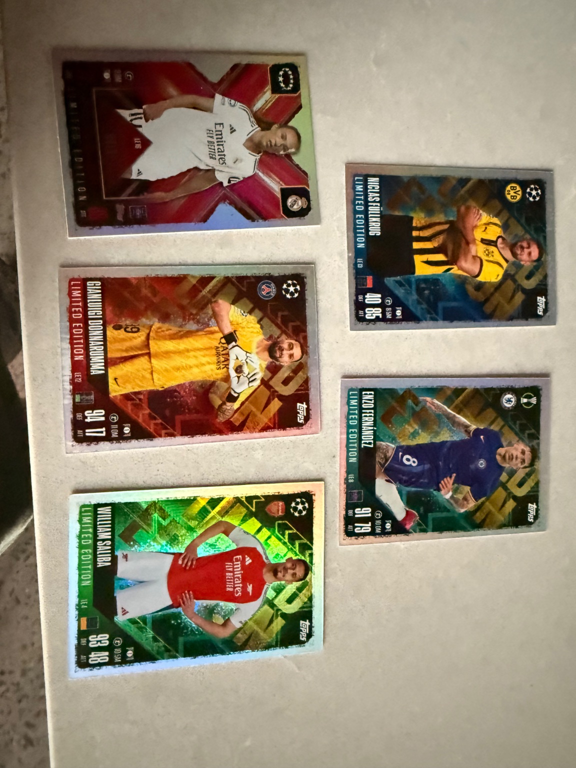 William Saliba - Limited Edition Limited Edition - Trading Card Image