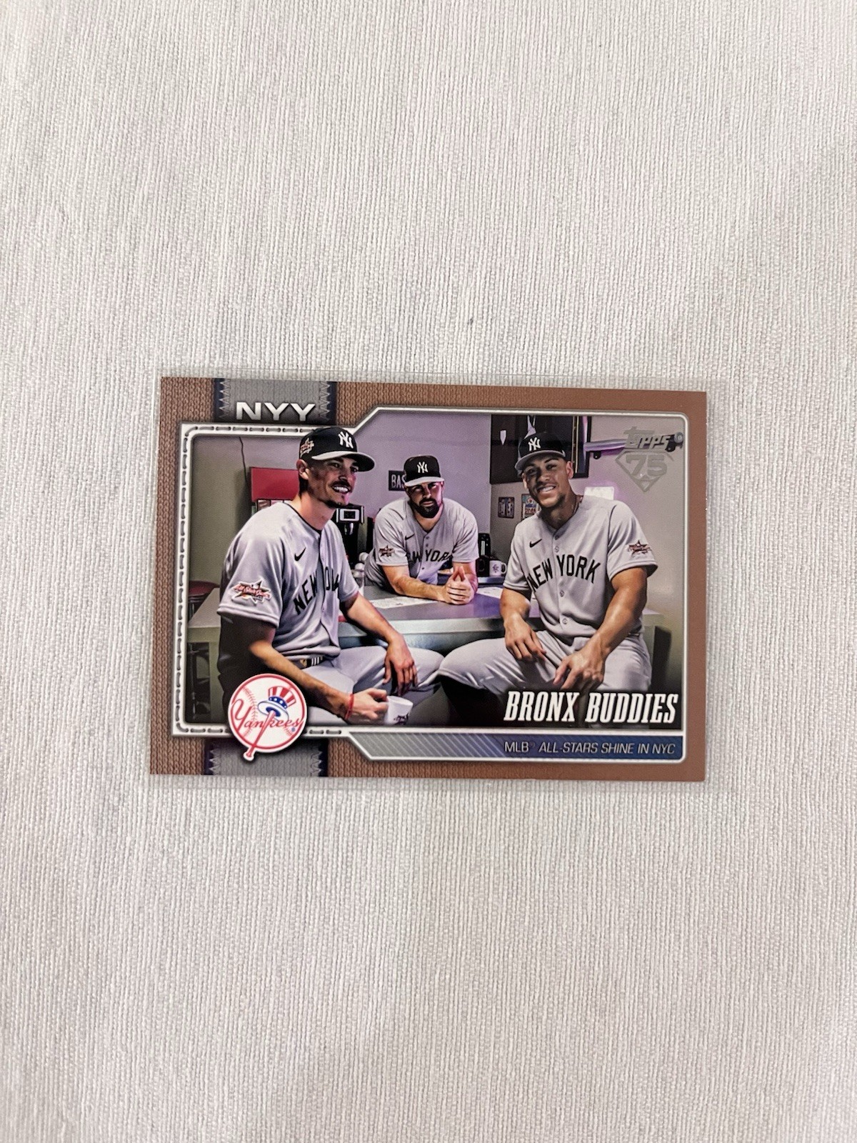 Bronx Buddies - MLB All-Stars Shine in NYC Base - Trading Card Image
