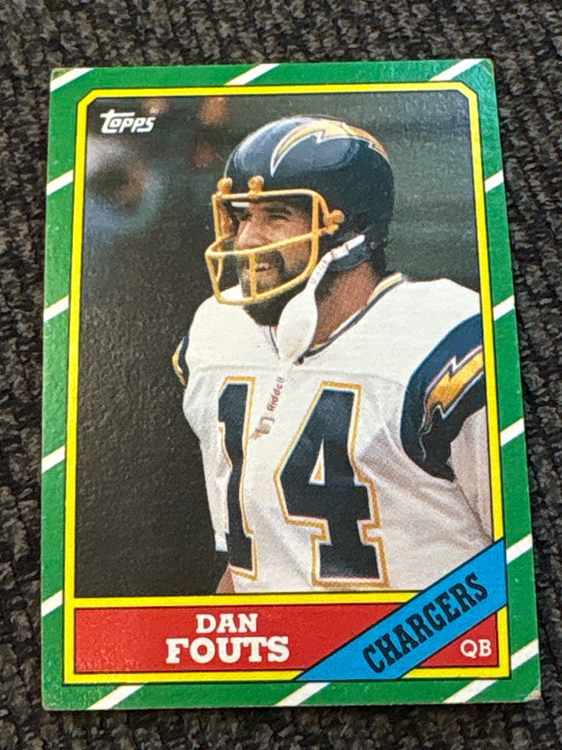 Dan Fouts Base - Trading Card Image