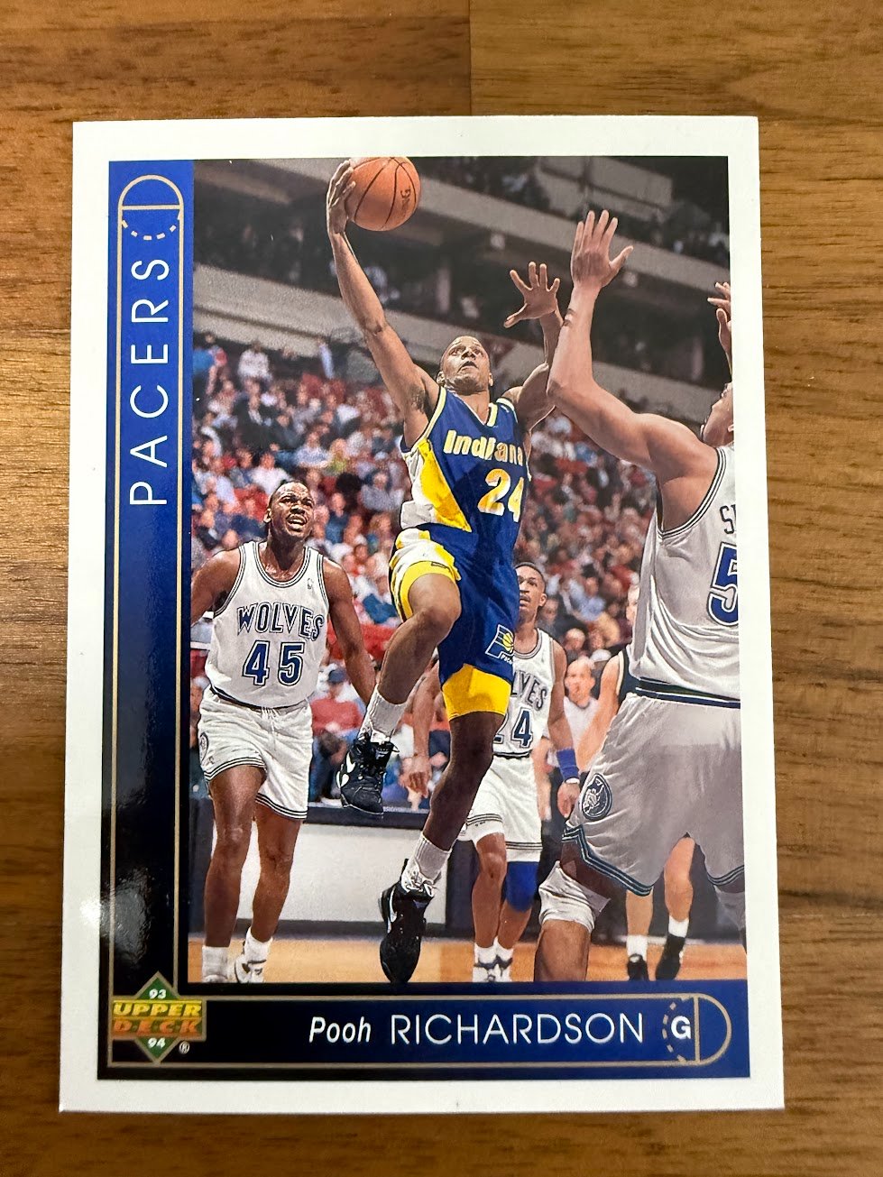 Pooh Richardson Base - Trading Card Image