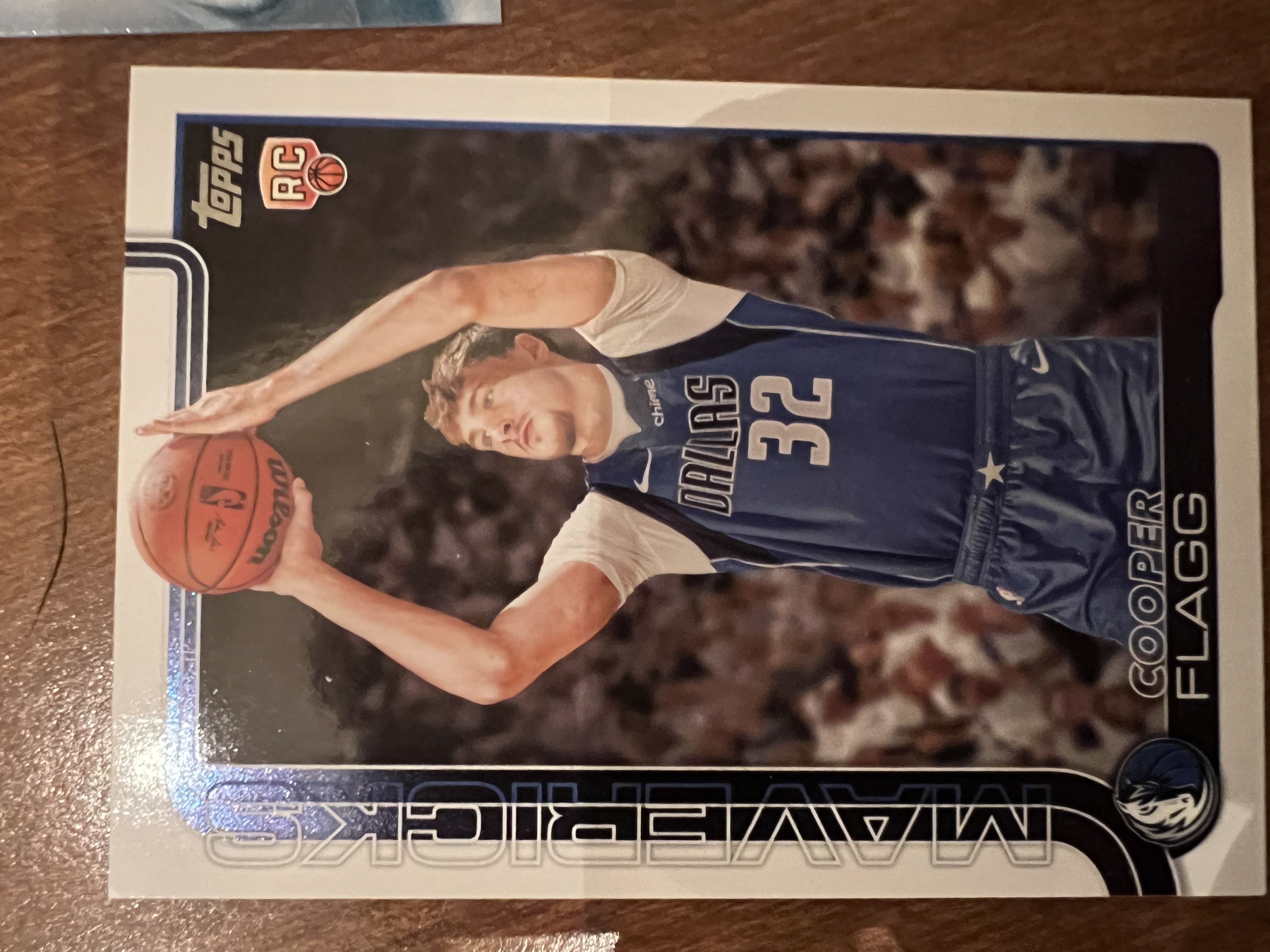 Cooper Flagg Rookie Card Base Rookie Card Near Mint - Trading Card Image