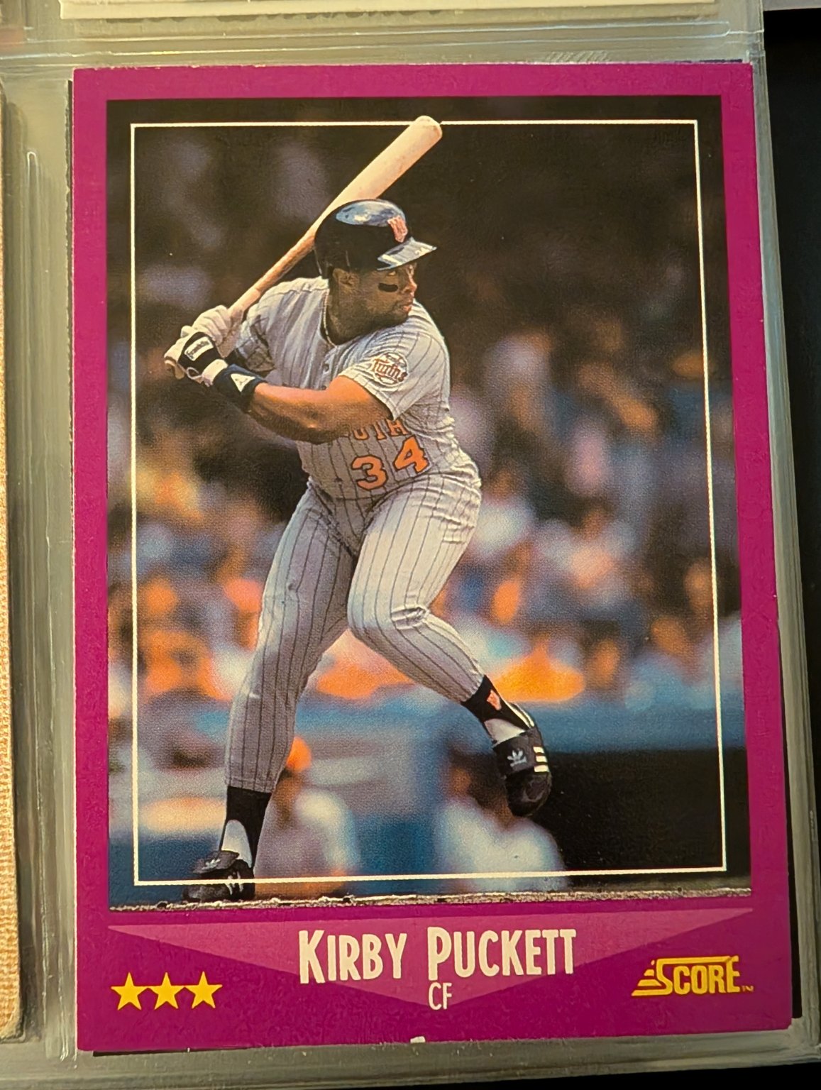 Kirby Puckett #24 Base - Trading Card Image