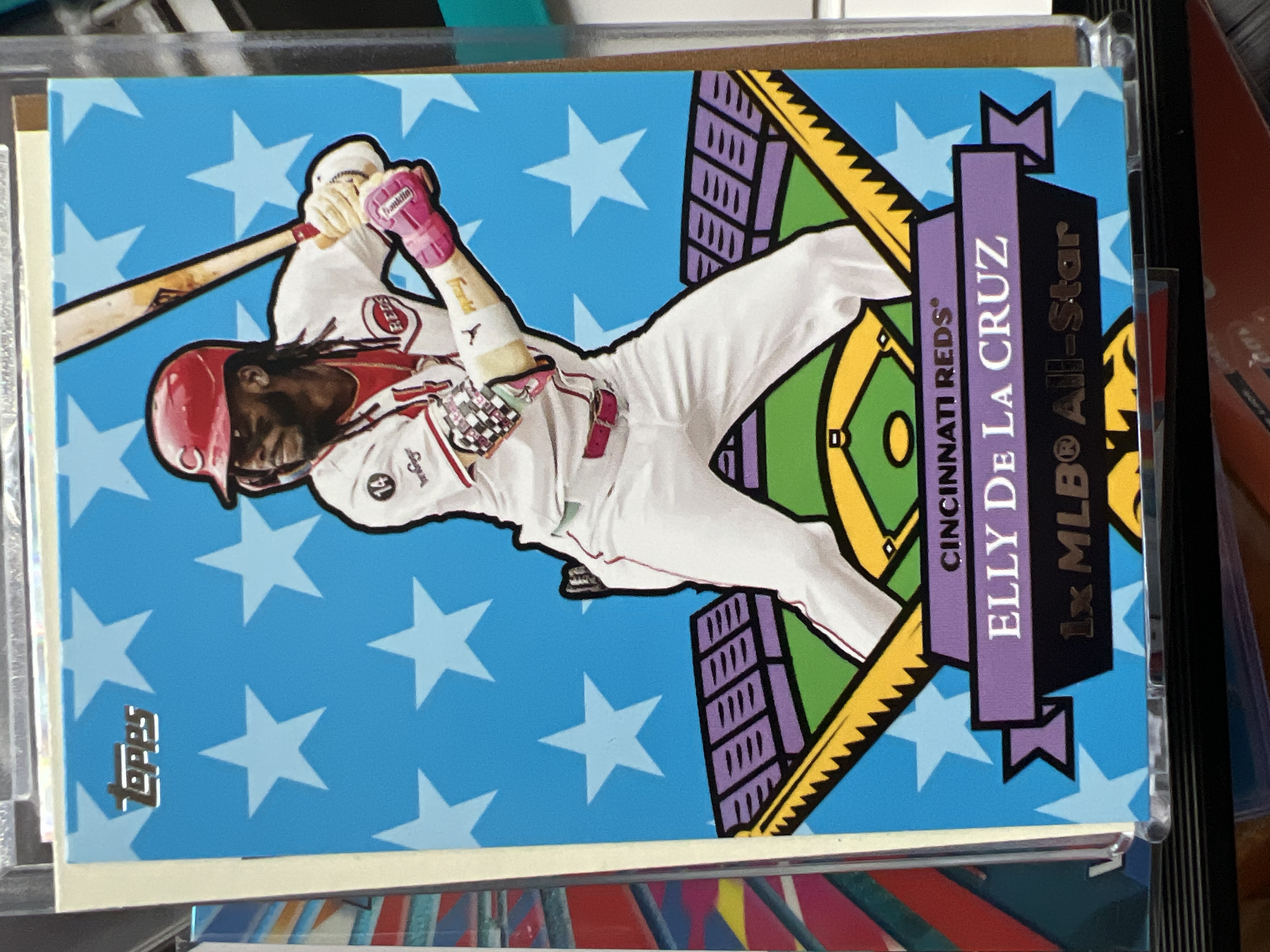 Elly De La Cruz 2024 Topps All-Star Game Insert All-Star Game Insert Near Mint - Trading Card Image