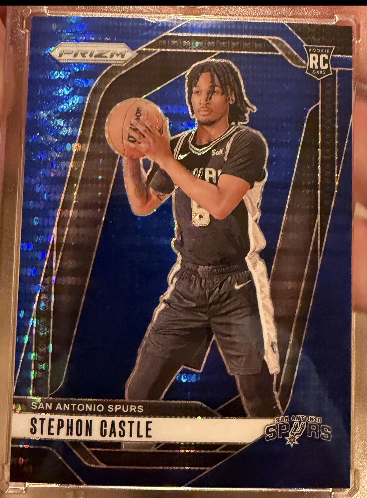 Stephon Castle - Blue Prizm Rookie Card Blue Prizm Near Mint - Trading Card Image