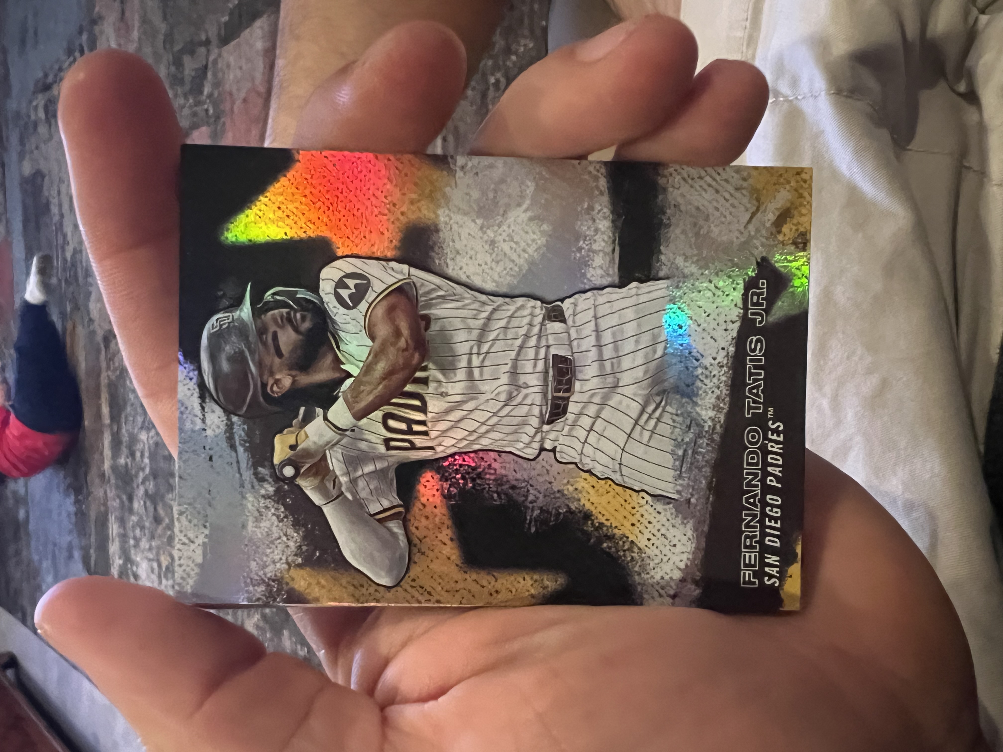 Fernando Tatis Jr. Refractor Refractor Near Mint - Trading Card Image