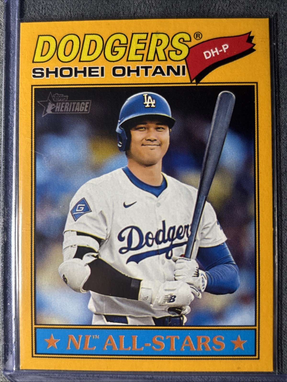 Shohei Ohtani 2024 Topps Heritage #367 Base Base - Trading Card Image