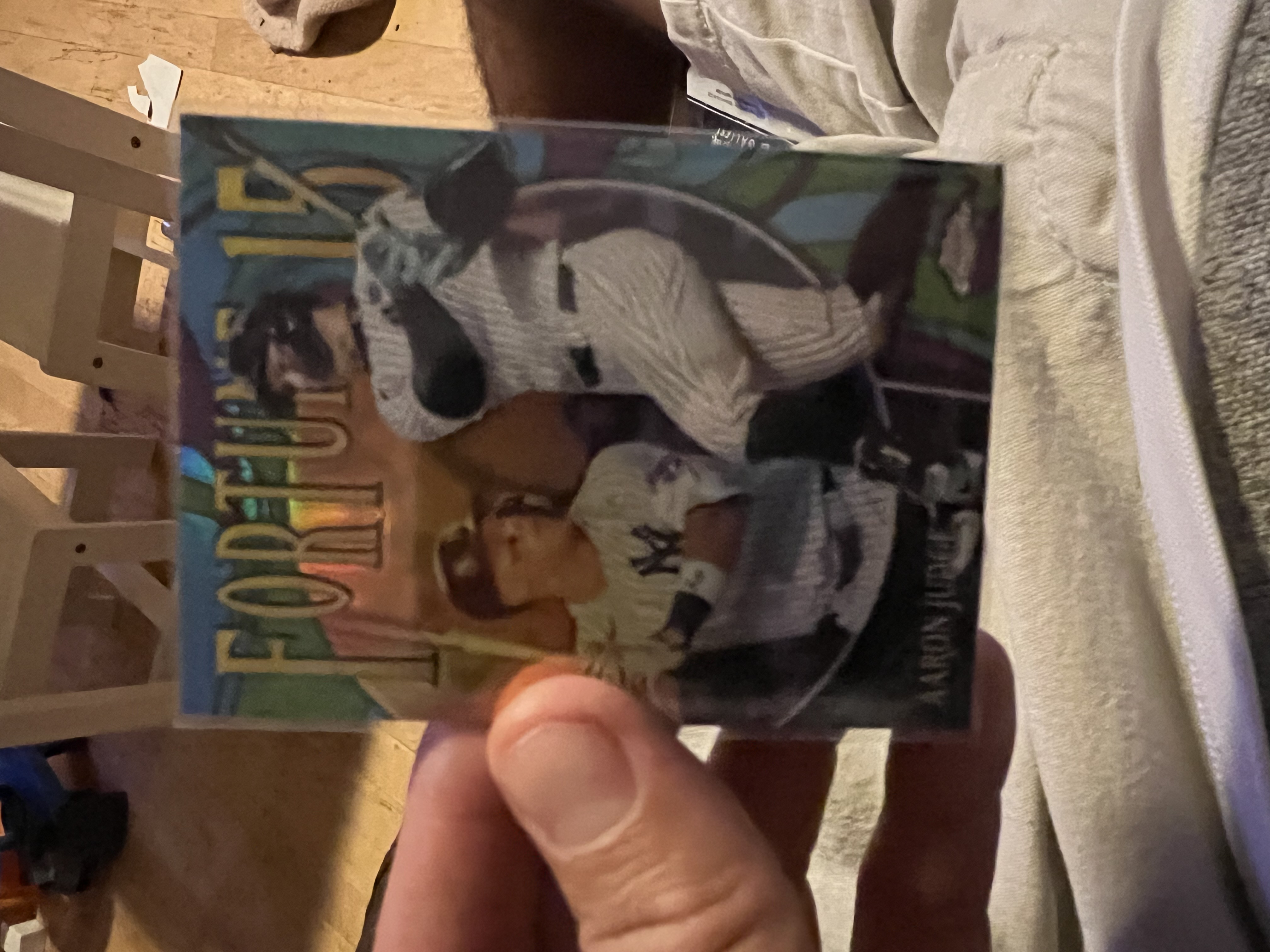 Aaron Judge - Fortune 15 Insert