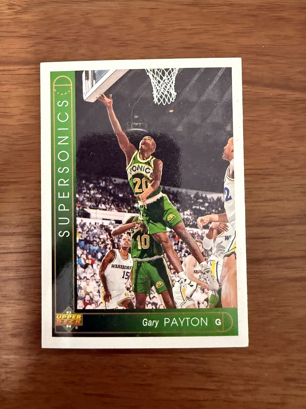 Gary Payton #295 Base - Trading Card Image