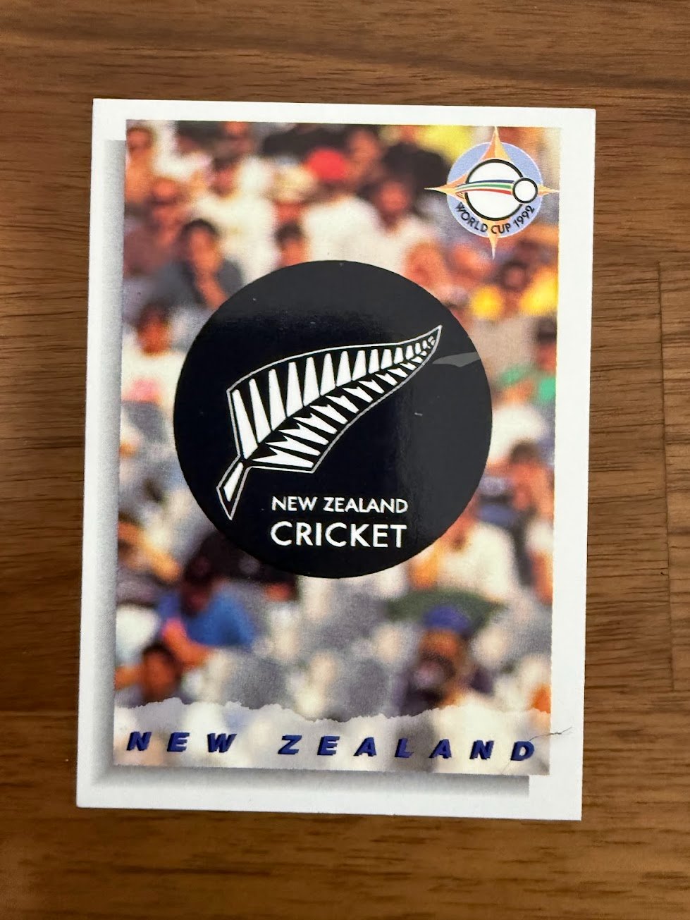 New Zealand Cricket Team Logo Team Logo - Trading Card Image