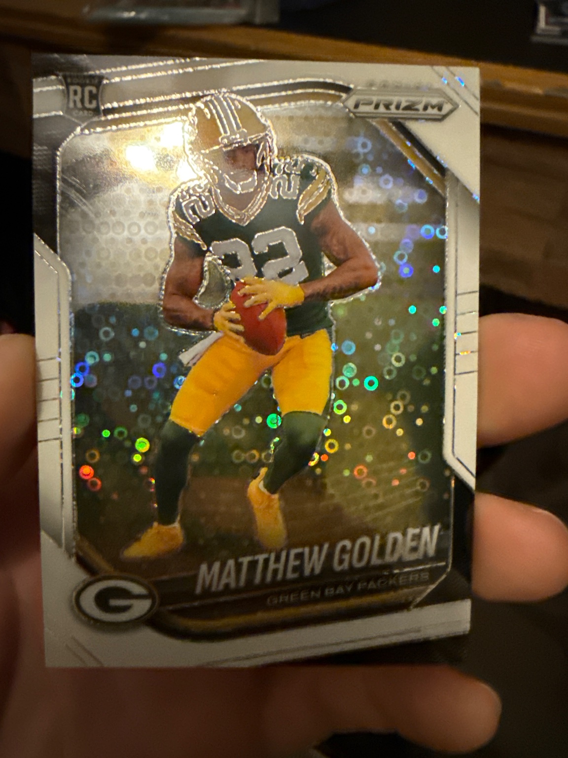 Matthew Golden Rookie Prizm Disco Disco Prizm - Trading Card Image
