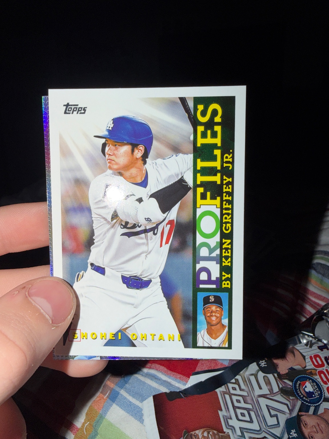 Shohei Ohtani - Profiles by Ken Griffey Jr. Insert (Holo)