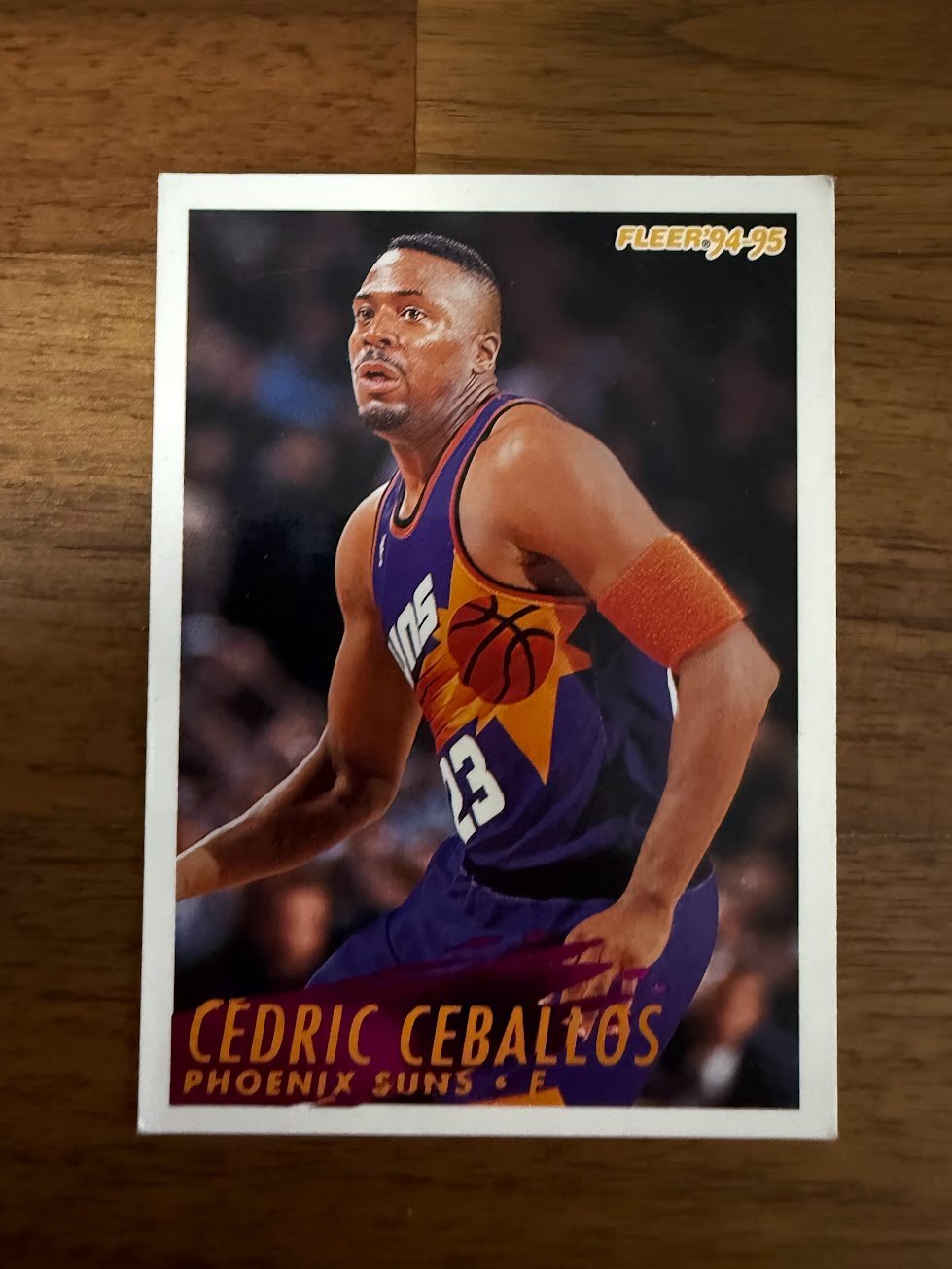 Cedric Ceballos Base - Trading Card Image