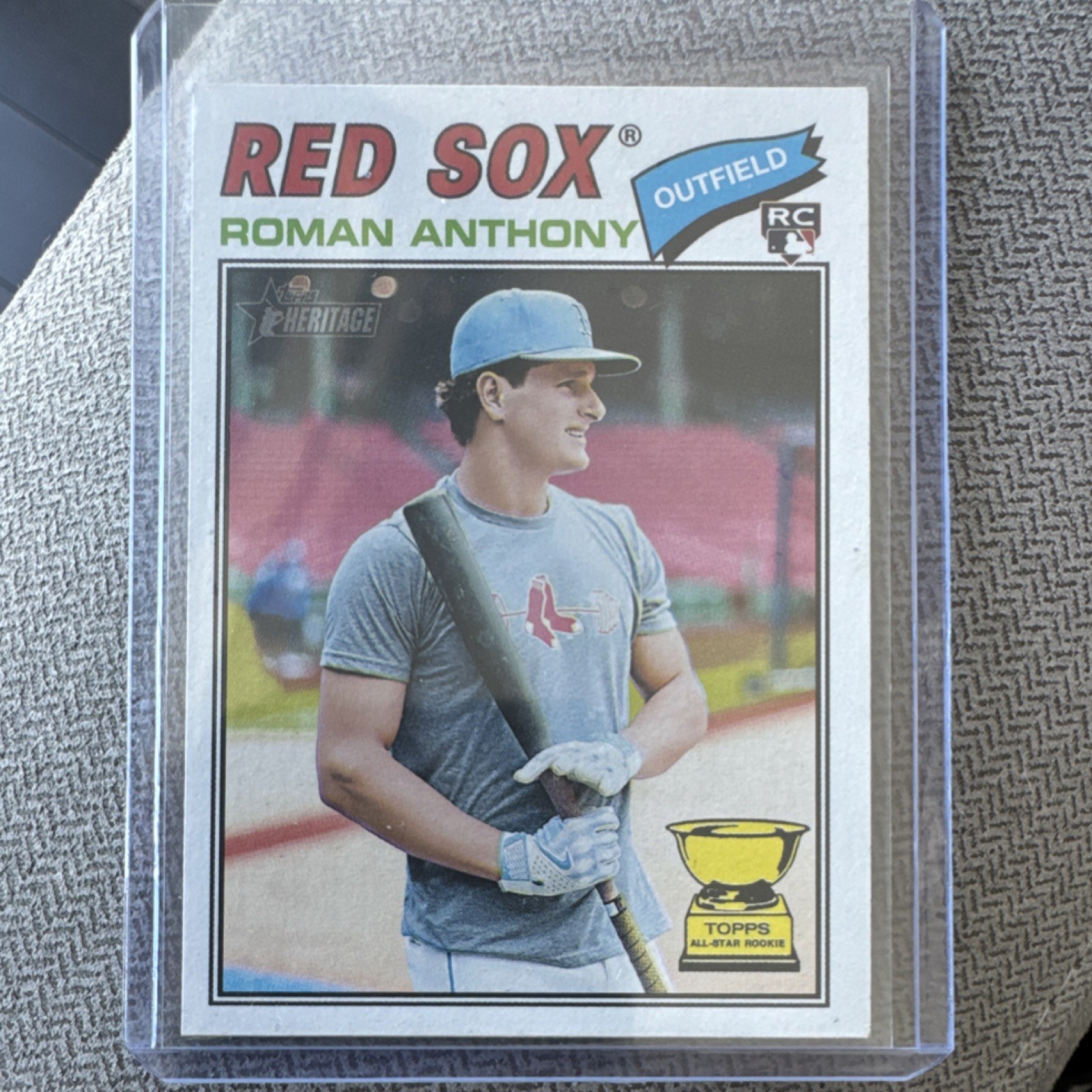 Roman Anthony - Topps Heritage Rookie Card Base - Trading Card Image