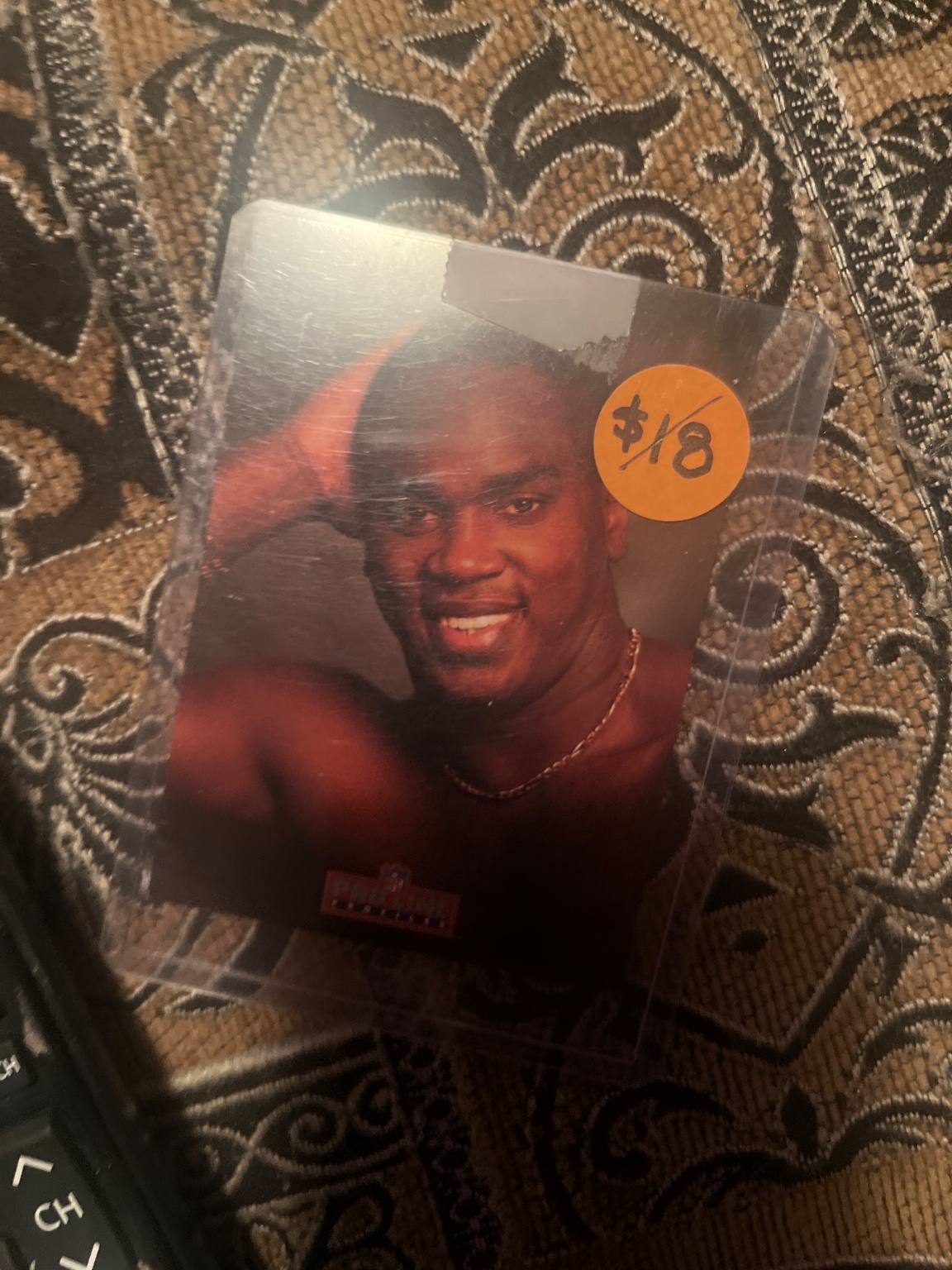 Jerome Bettis ProLine Portrait Base - Trading Card Image