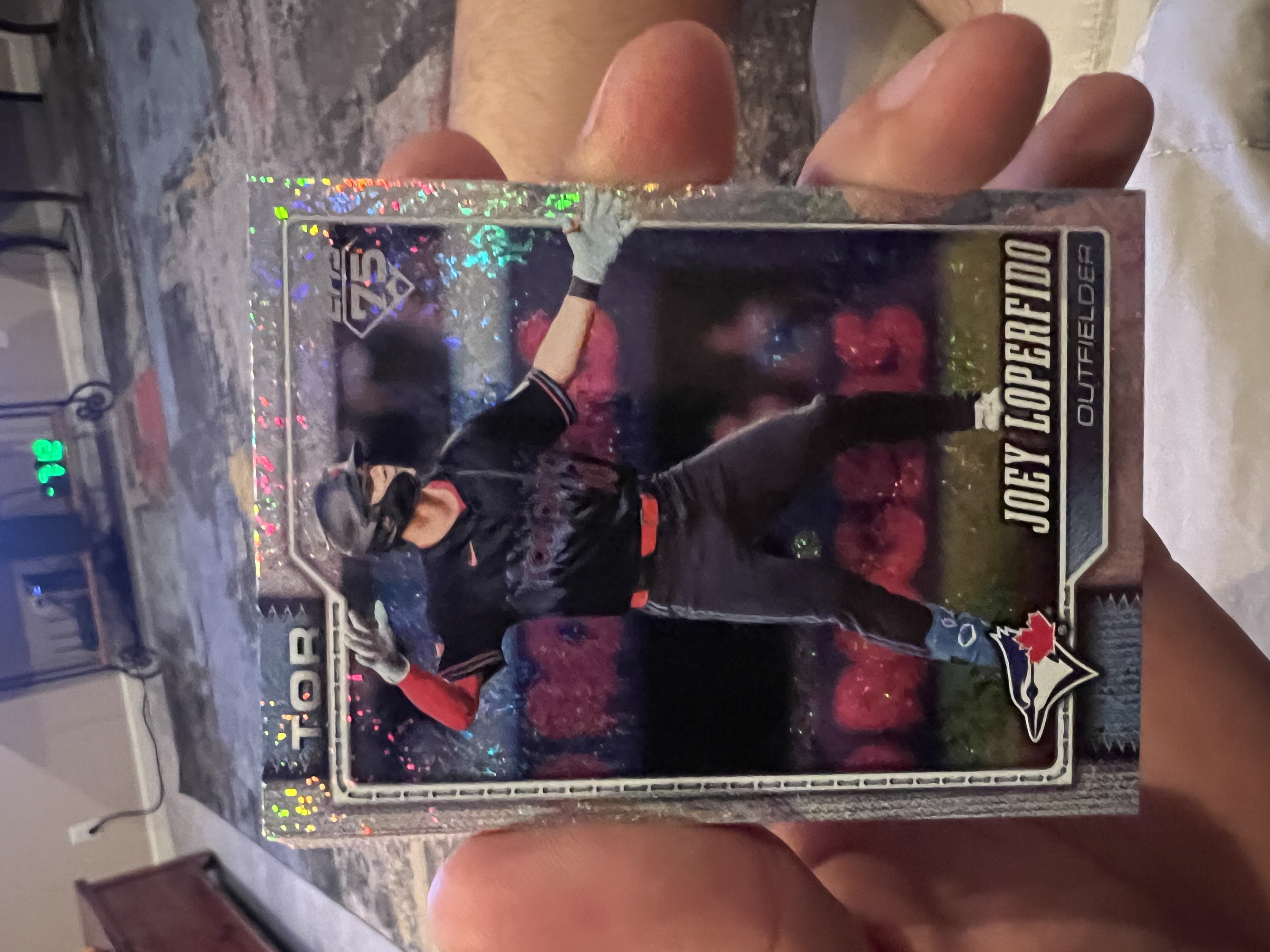 Joey Loperfido - Silver Sparkle Parallel Silver Glitter Parallel (Sparkle) Near Mint - Trading Card Image