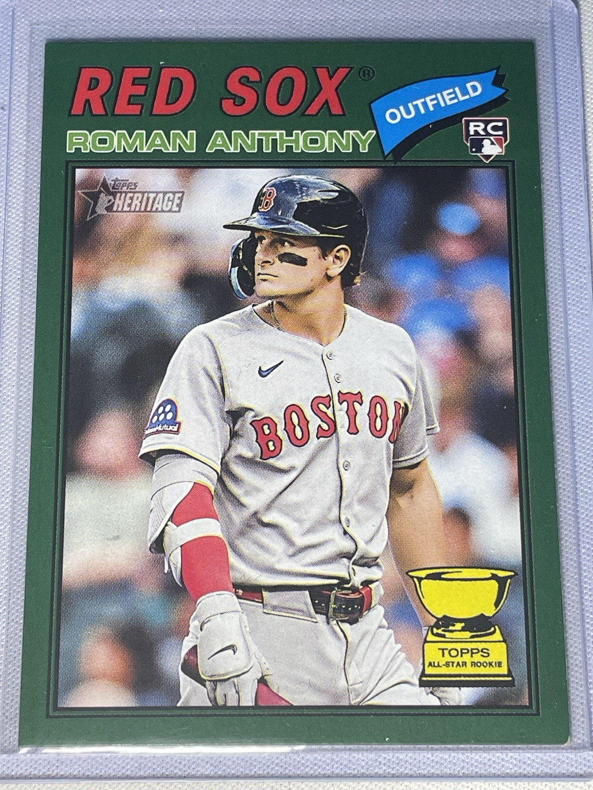 Roman Anthony 2026 Topps Heritage Base Rookie Card Base - Trading Card Image