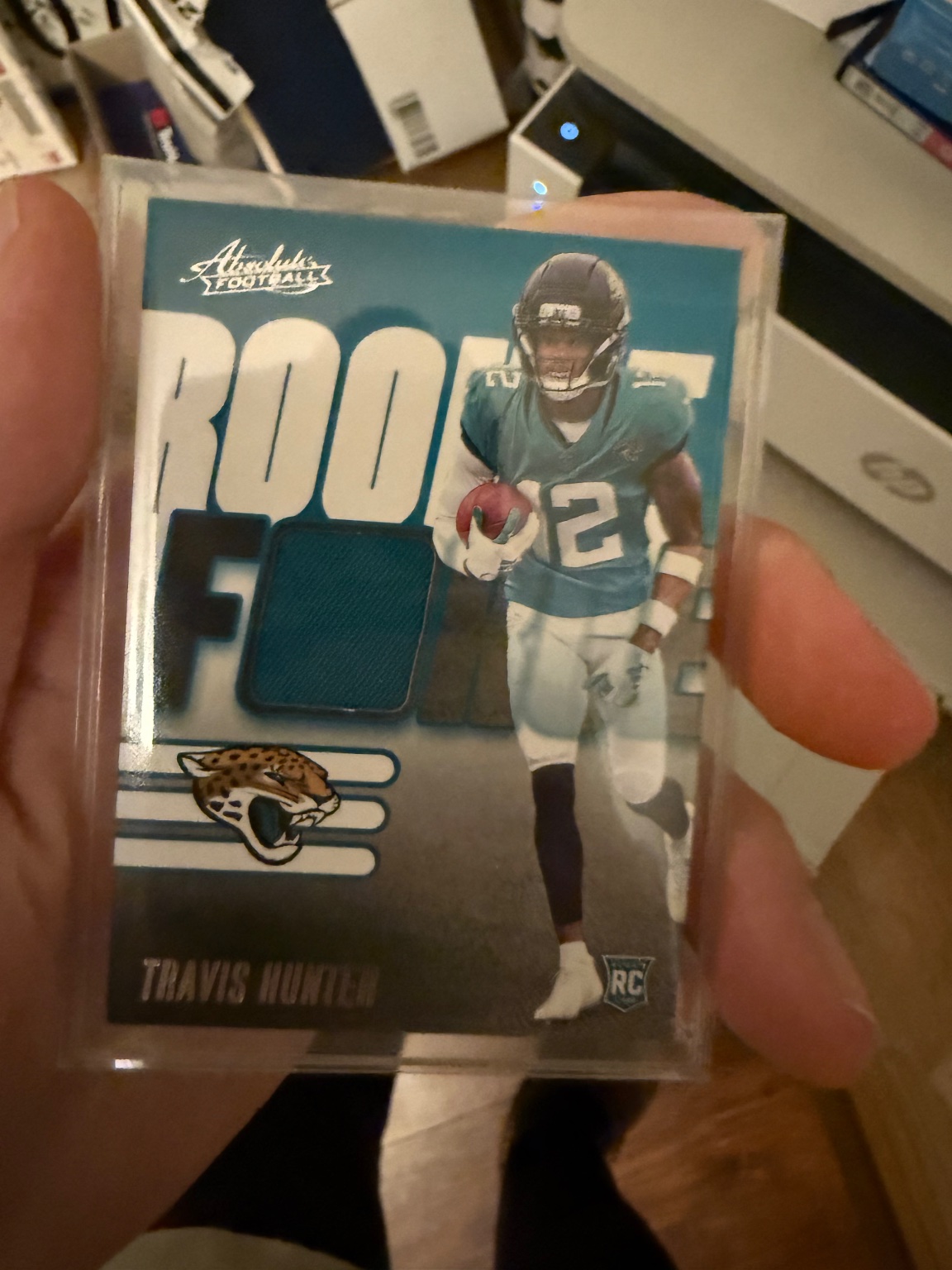 Travis Hunter Rookie Patch Rookie Patch - Trading Card Image