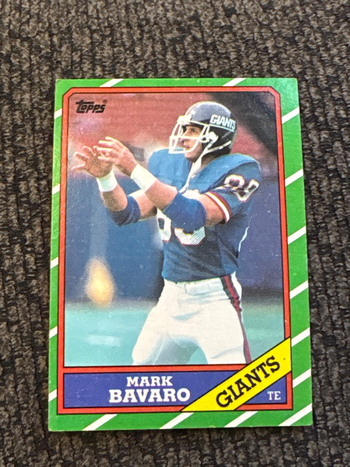 Mark Bavaro Base - Trading Card Image
