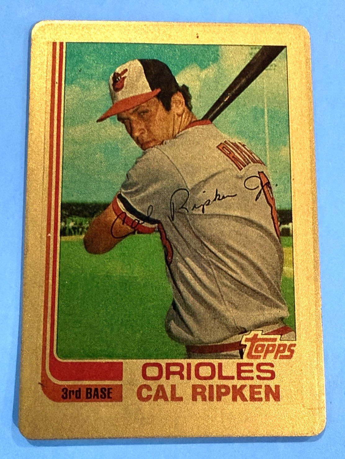 Cal Ripken Jr. Rookie Card Base - Trading Card Image