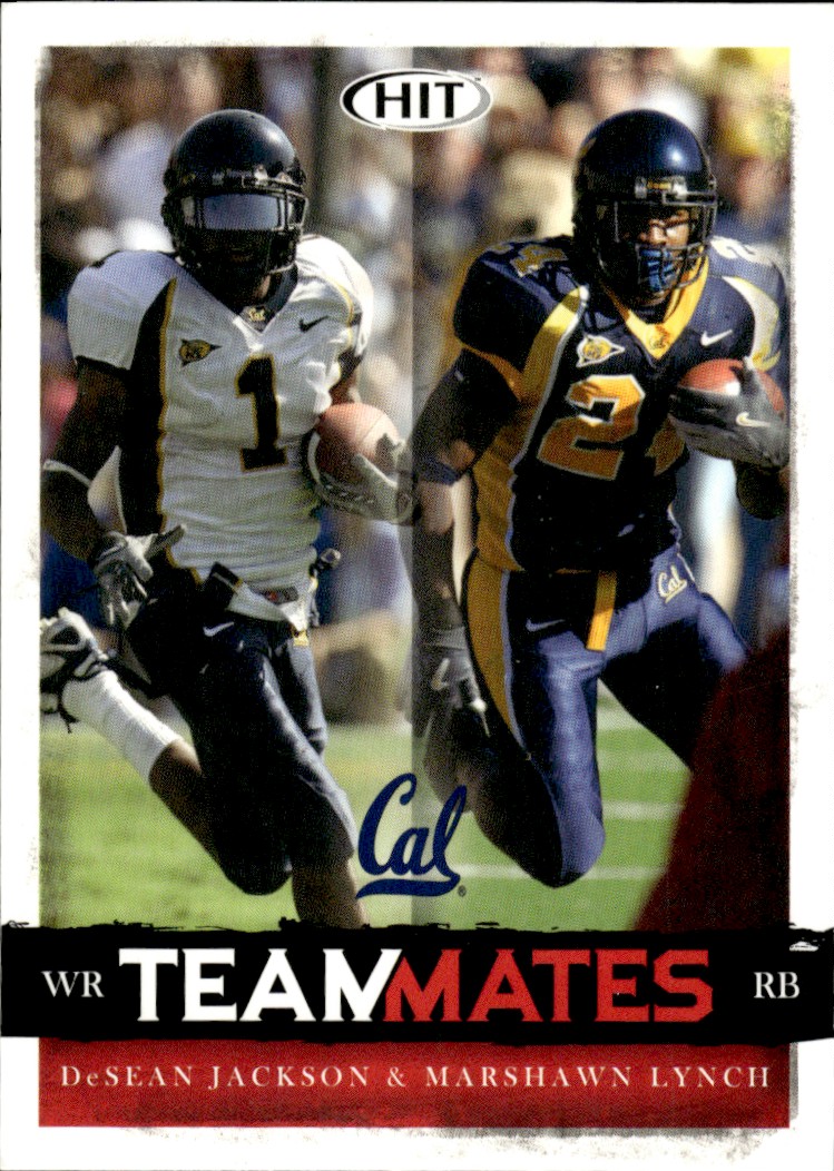 DeSean Jackson & Marshawn Lynch - Teammates Teammates Near Mint - Trading Card Image