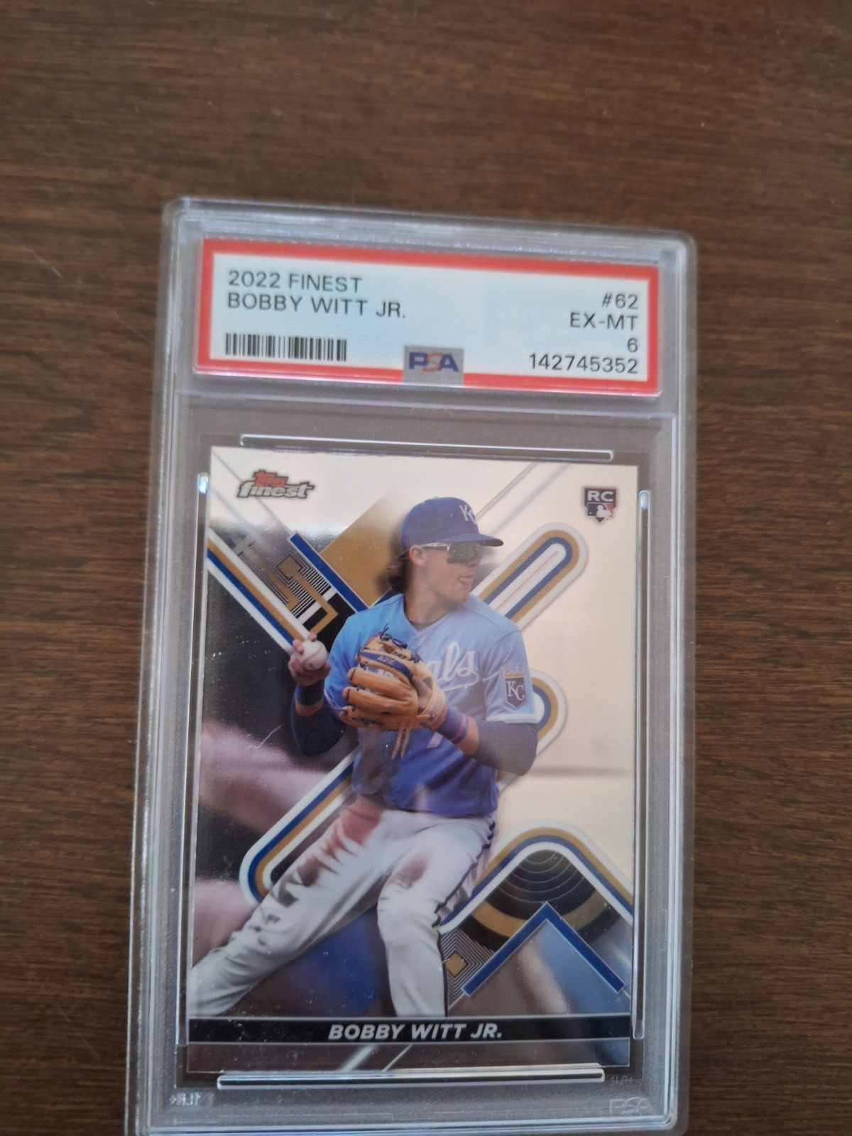 Bobby Witt Jr. #62 Base Excellent - Trading Card Image