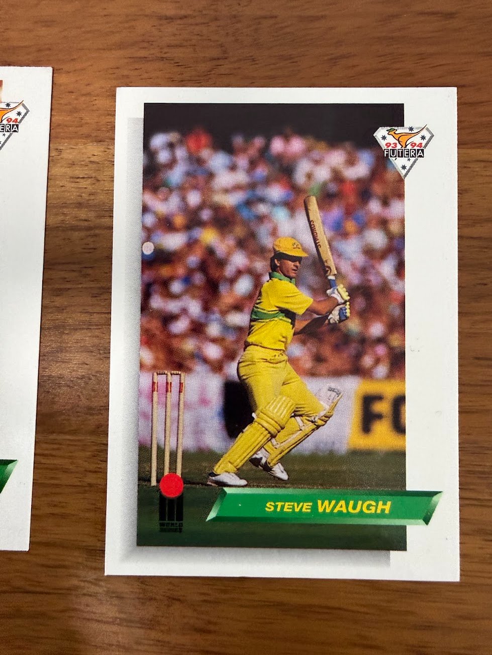 Steve Waugh Base - Trading Card Image