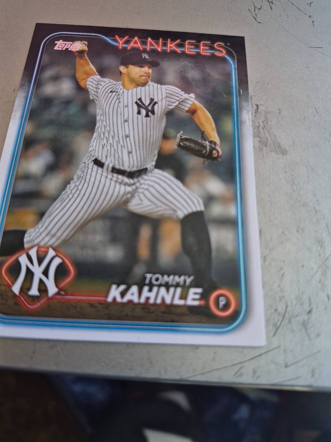 Tommy Kahnle 2024 Topps Living Set #786 Base - Trading Card Image