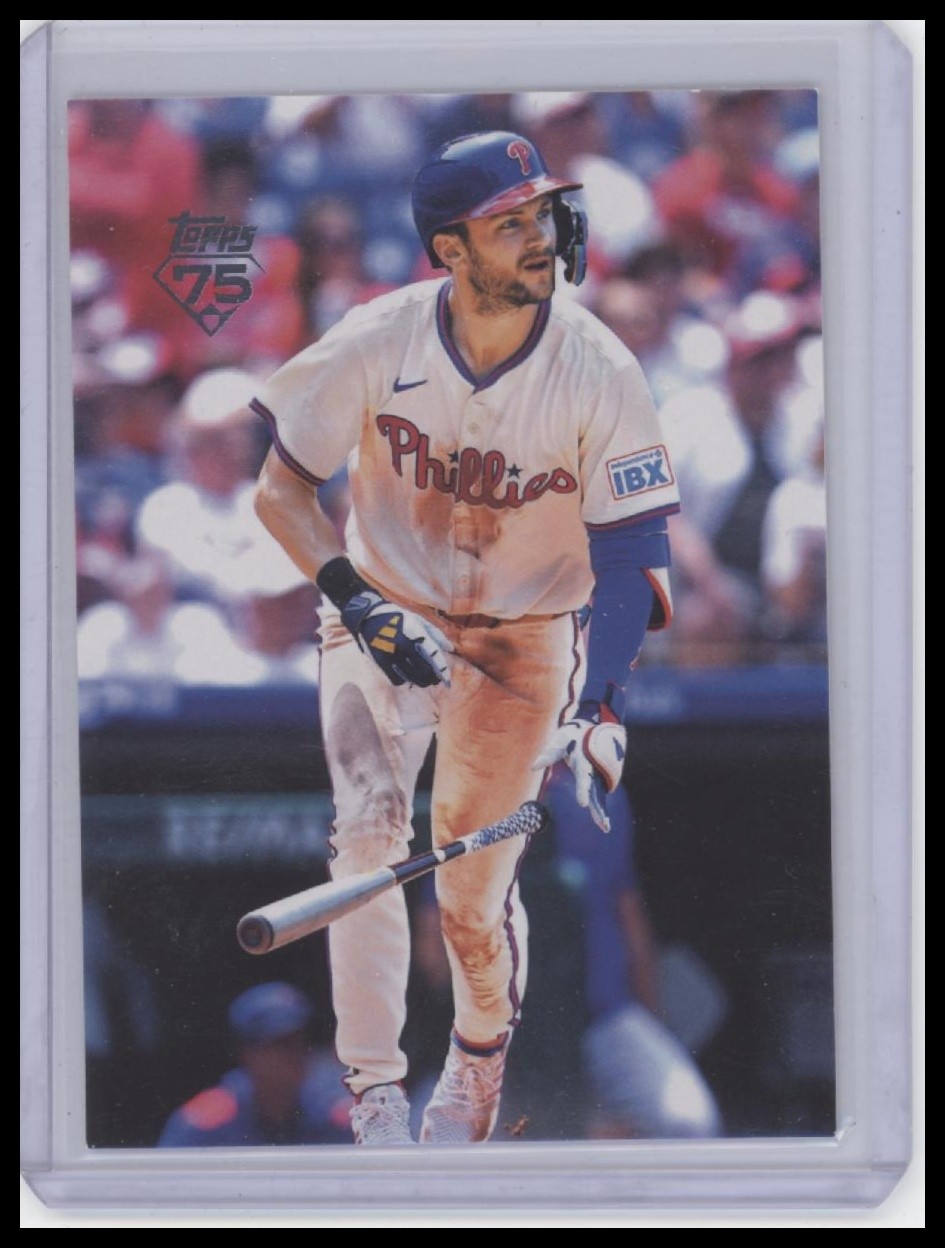 Nick Castellanos - Topps 75th Anniversary Logo Parallel 75th Anniversary Logo Parallel - Trading Card Image
