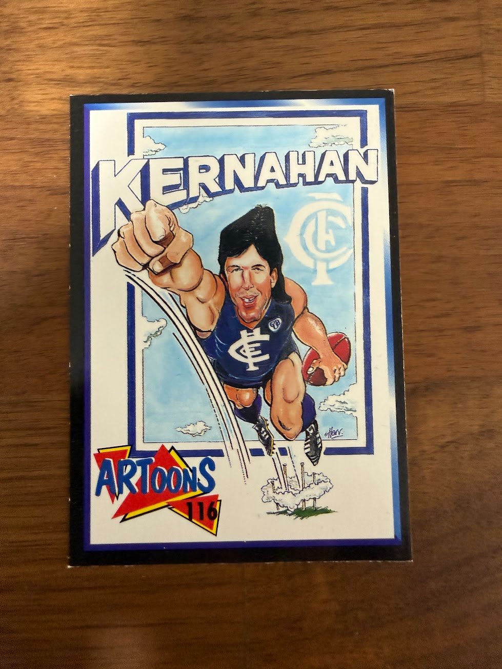 Stephen Kernahan Base - Trading Card Image