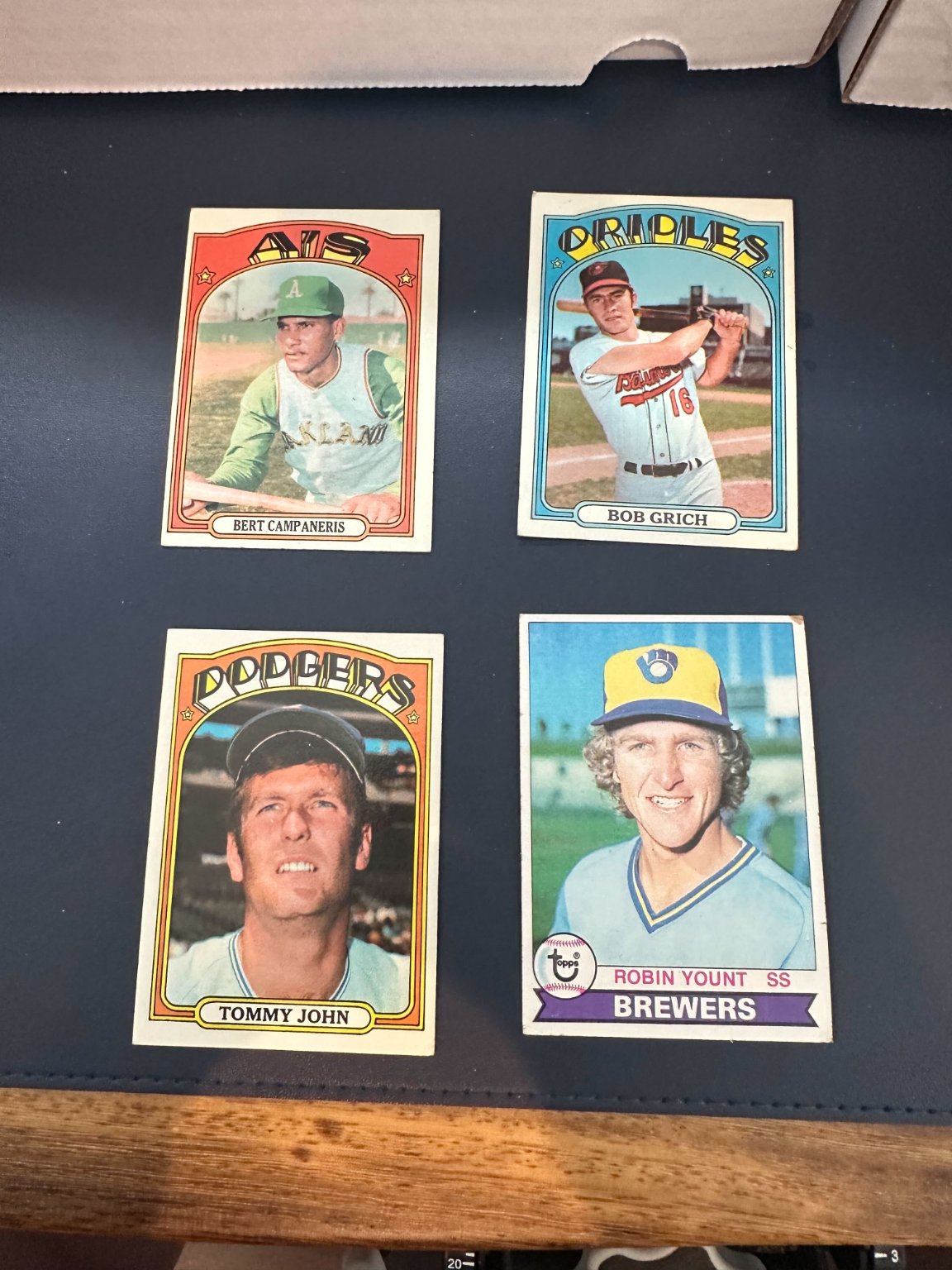 Bert Campaneris Base - Trading Card Image