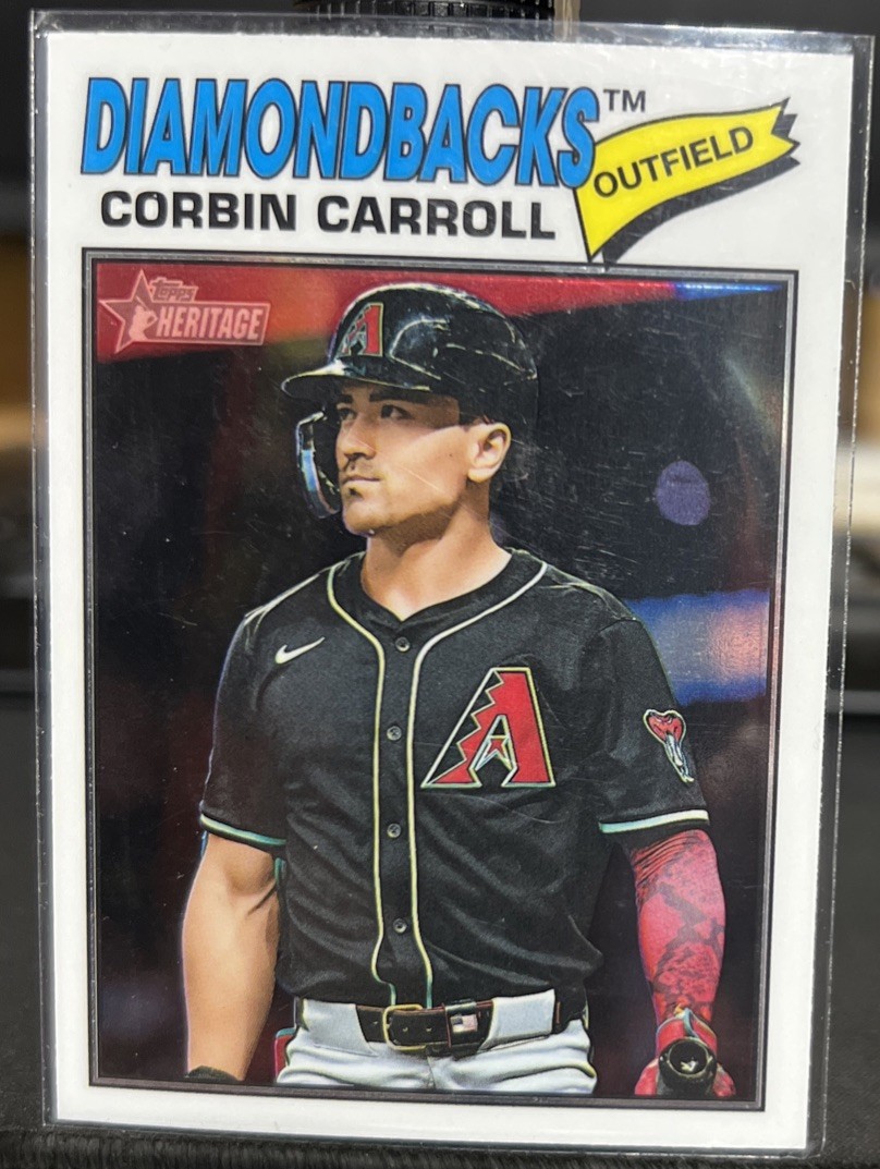 Corbin Carroll - Outfield Base - Trading Card Image