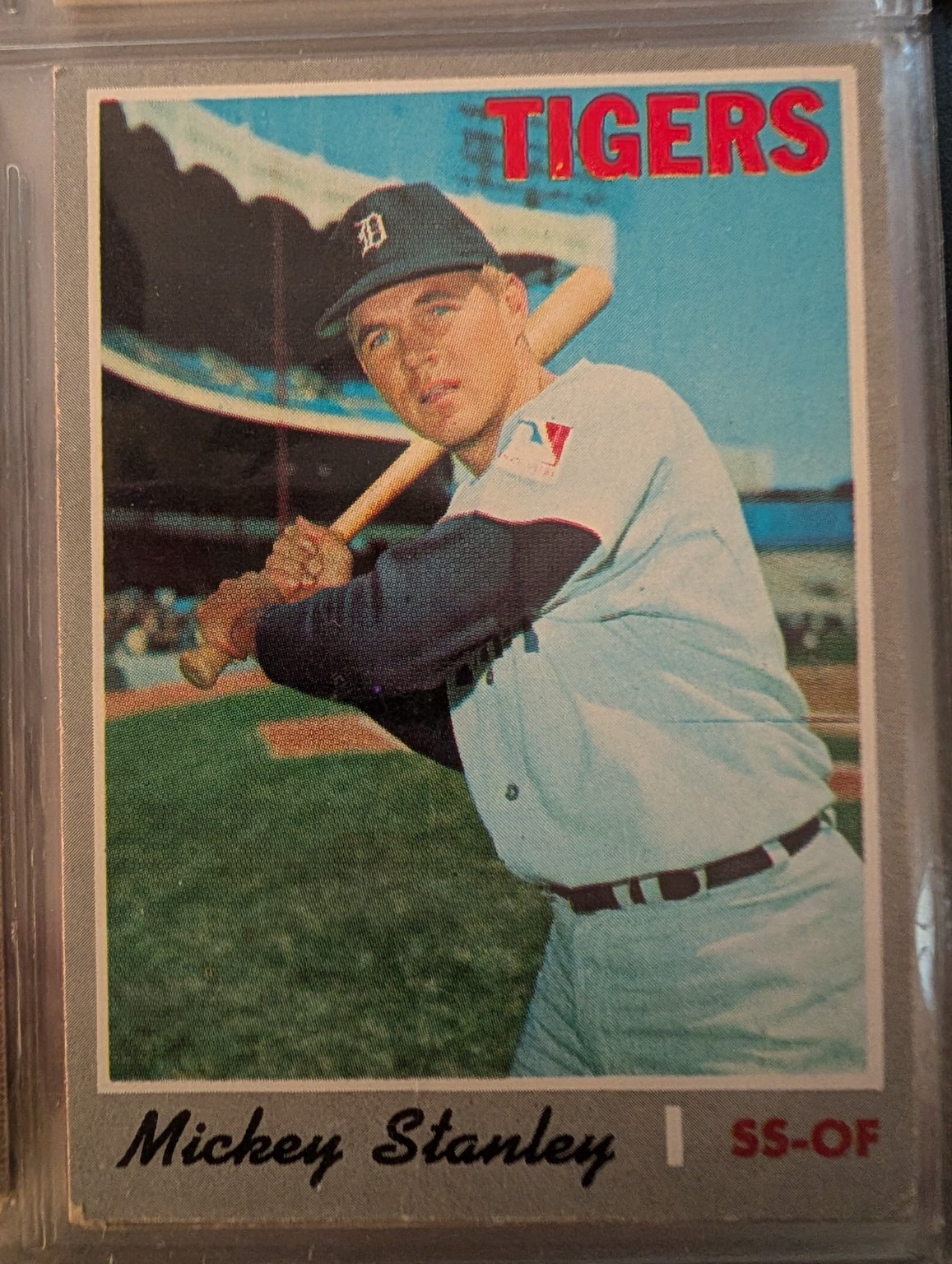 Mickey Stanley Base - Trading Card Image