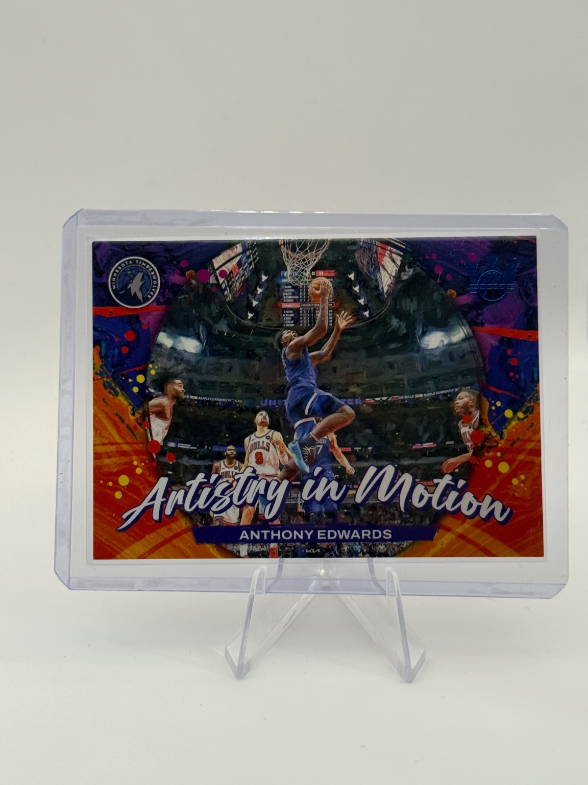 Anthony Edwards Artistry in Motion Artistry in Motion /99 - Trading Card Image