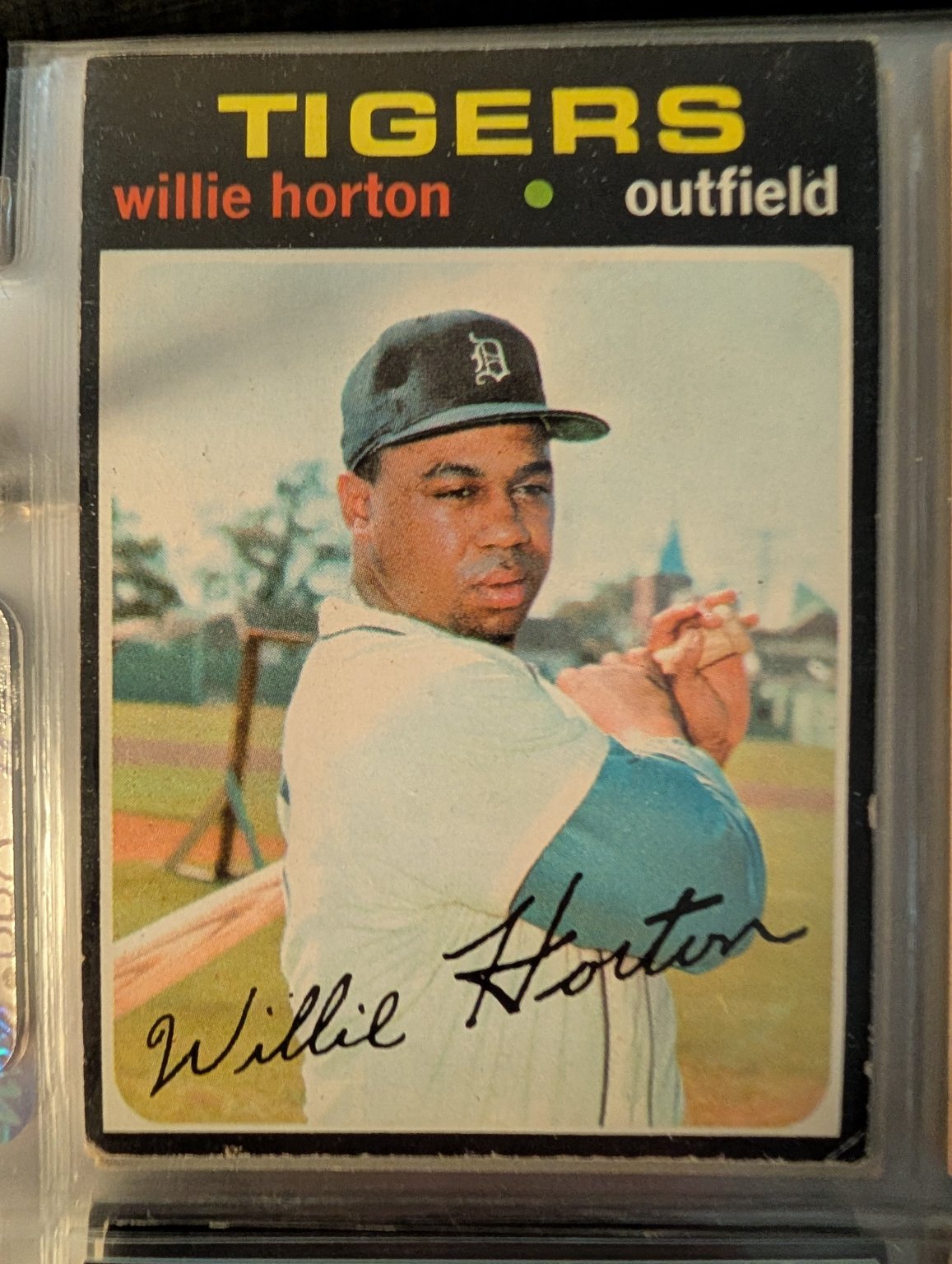 Willie Horton #120 Base - Trading Card Image