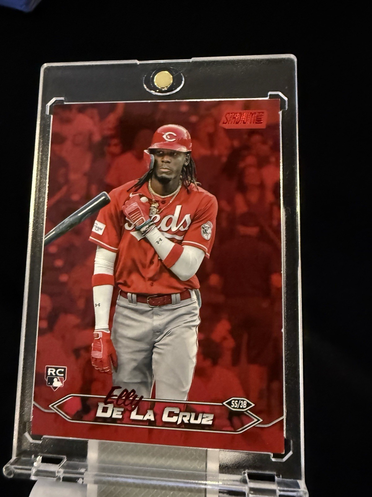 Elly De La Cruz - Stadium Club Red Foil Red Foil - Trading Card Image