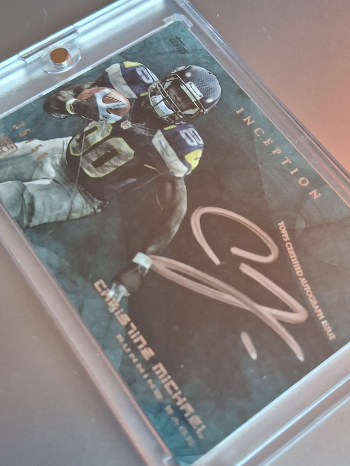 Christine Michael 2013 Topps Inception Certified Issue Base - Trading Card Image