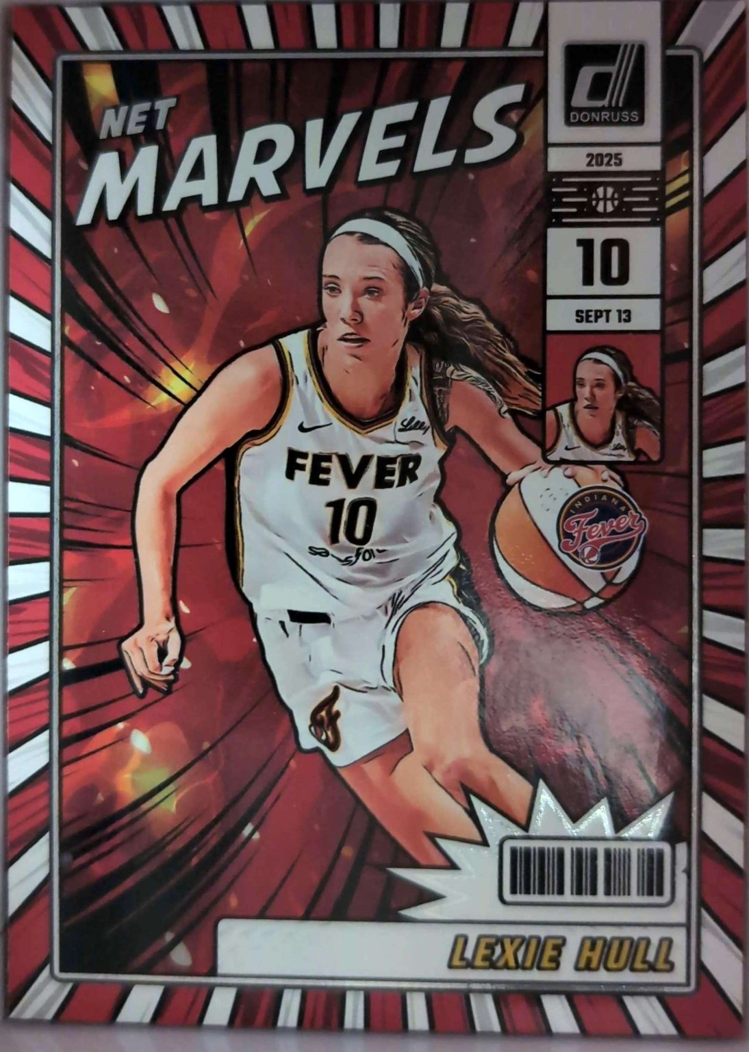 Lexie Hull 2025 Donruss Net Marvels Base - Trading Card Image