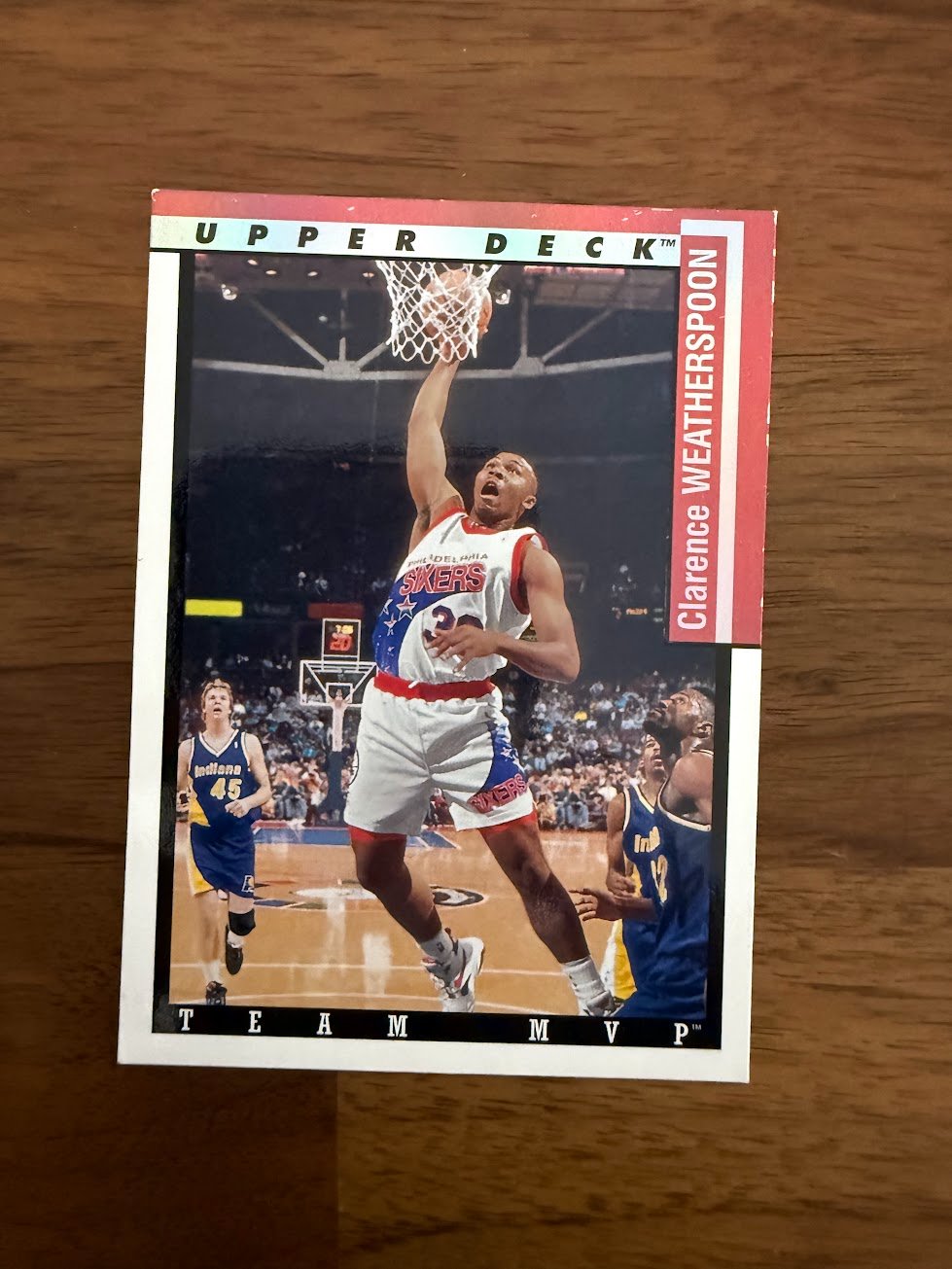 Clarence Weatherspoon Team MVP Base - Trading Card Image