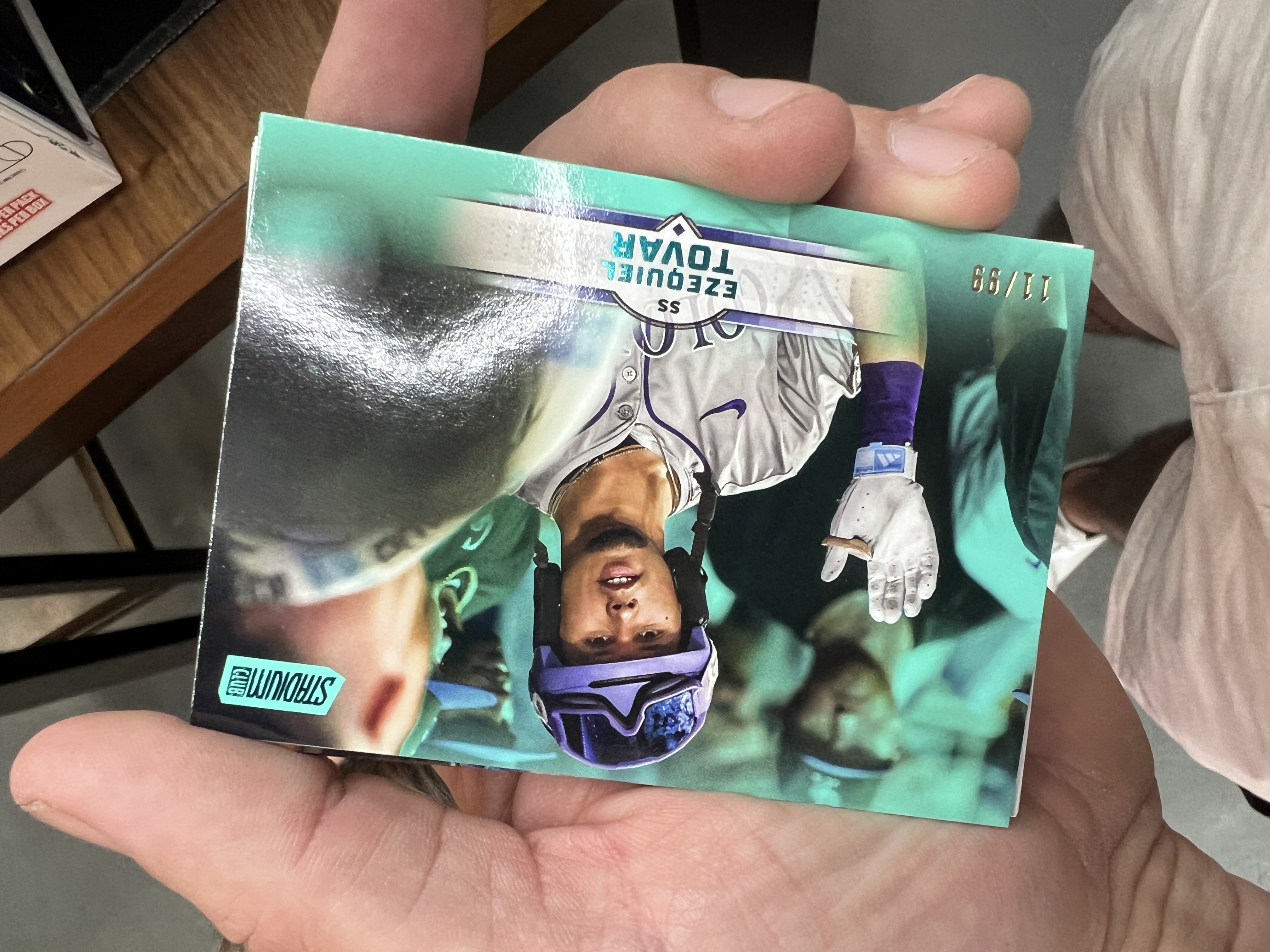 Ezequiel Tovar Numbered Parallel /99 Near Mint - Trading Card Image