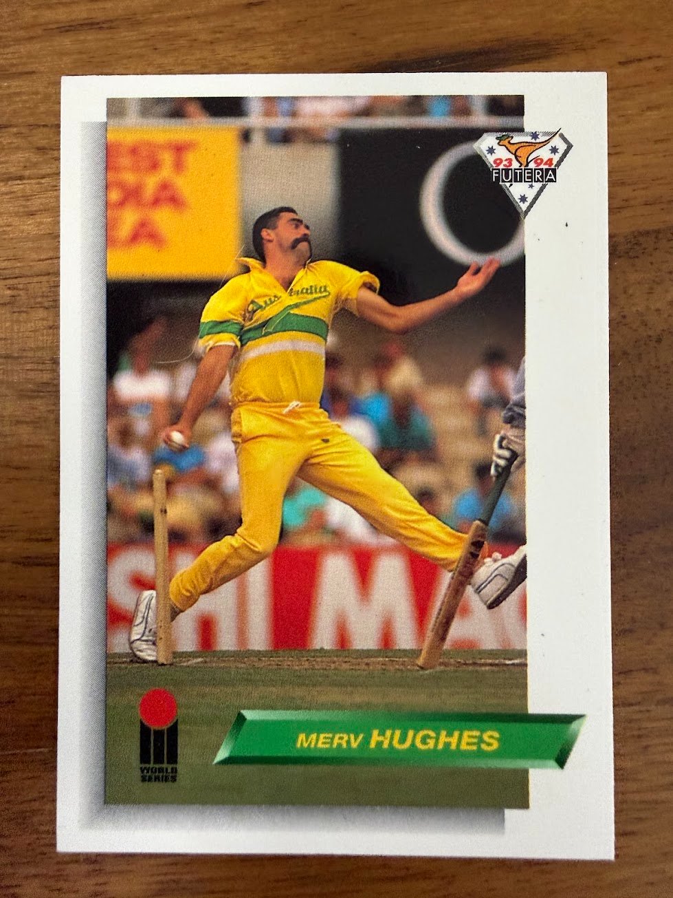 Merv Hughes Base - Trading Card Image