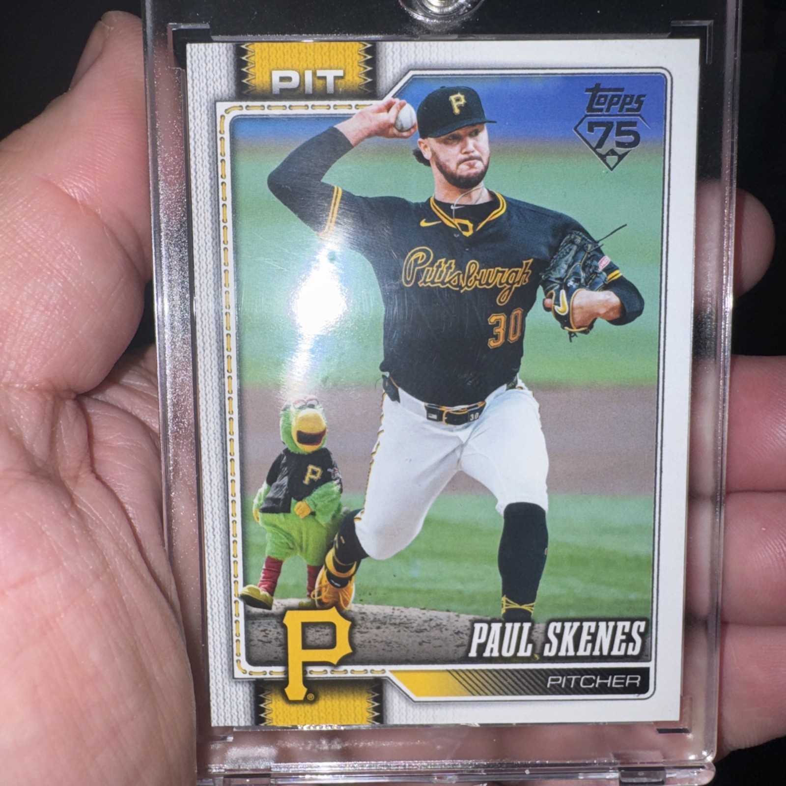 Paul Skenes - Topps 75th Anniversary Base - Trading Card Image